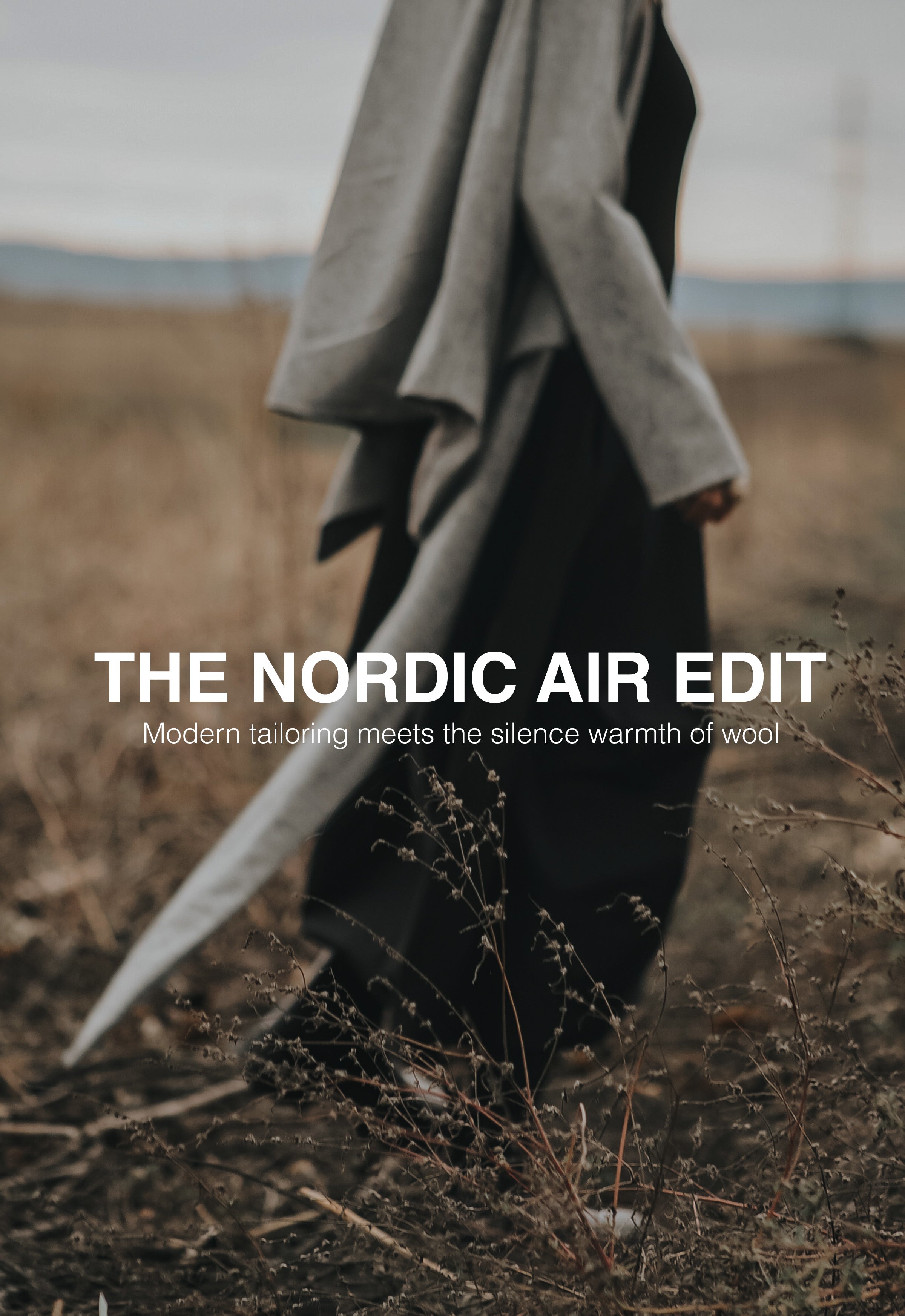 ECHO OF WOOL SCARF JACKET