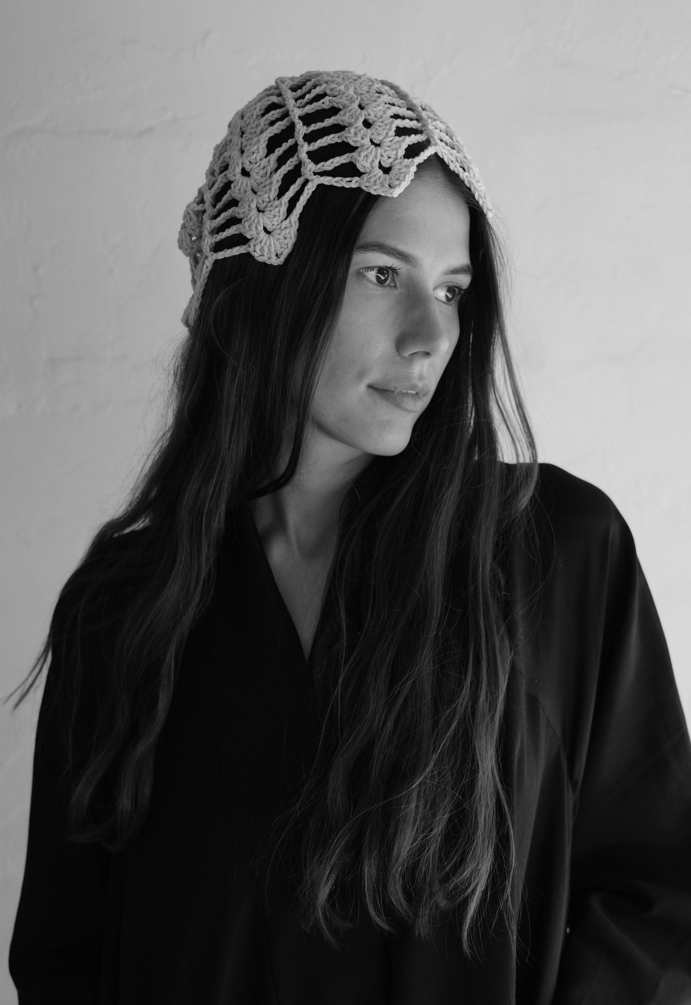 Clara Hand Crochet Bonnet