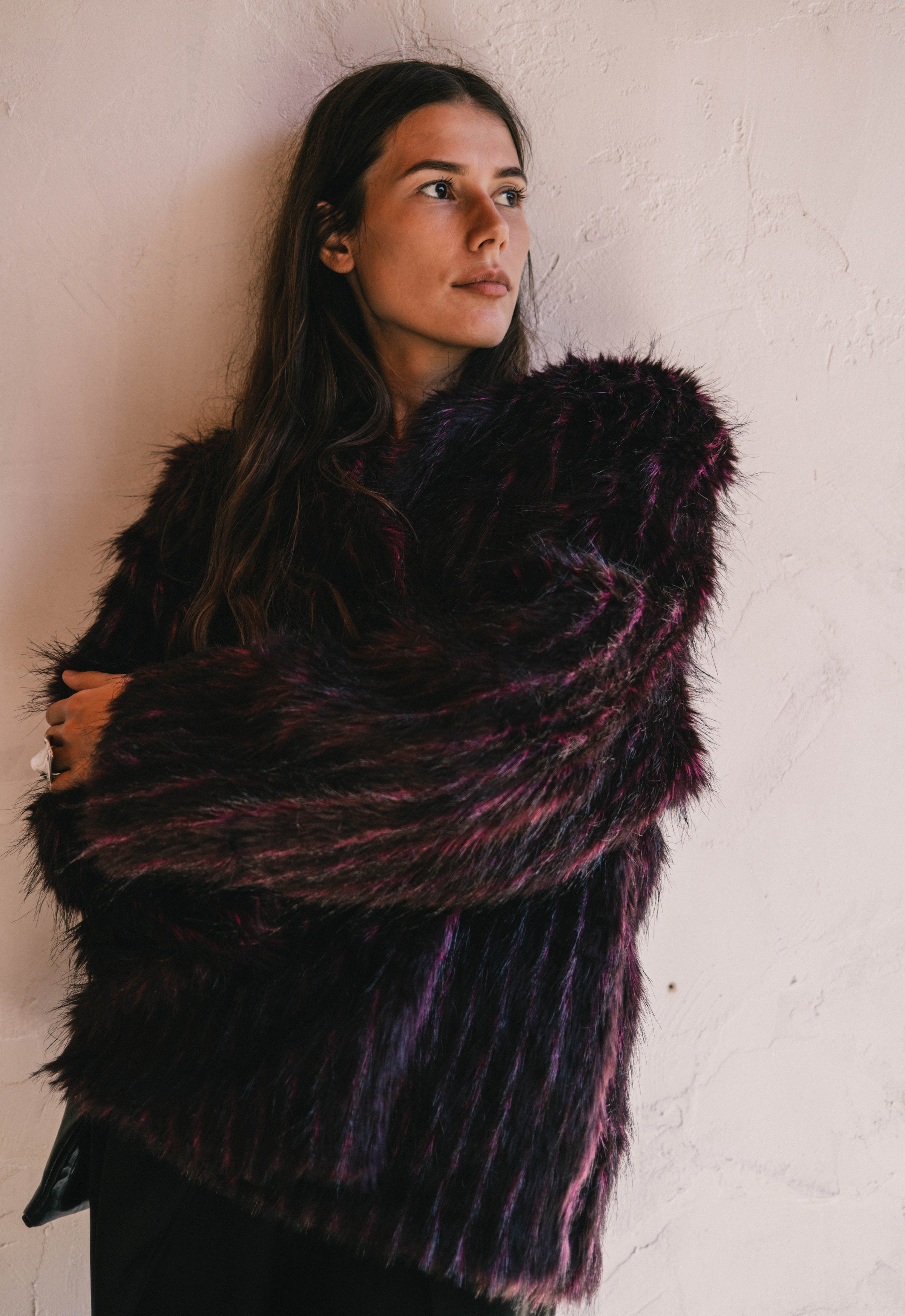 Interplay Faux Fur Coat