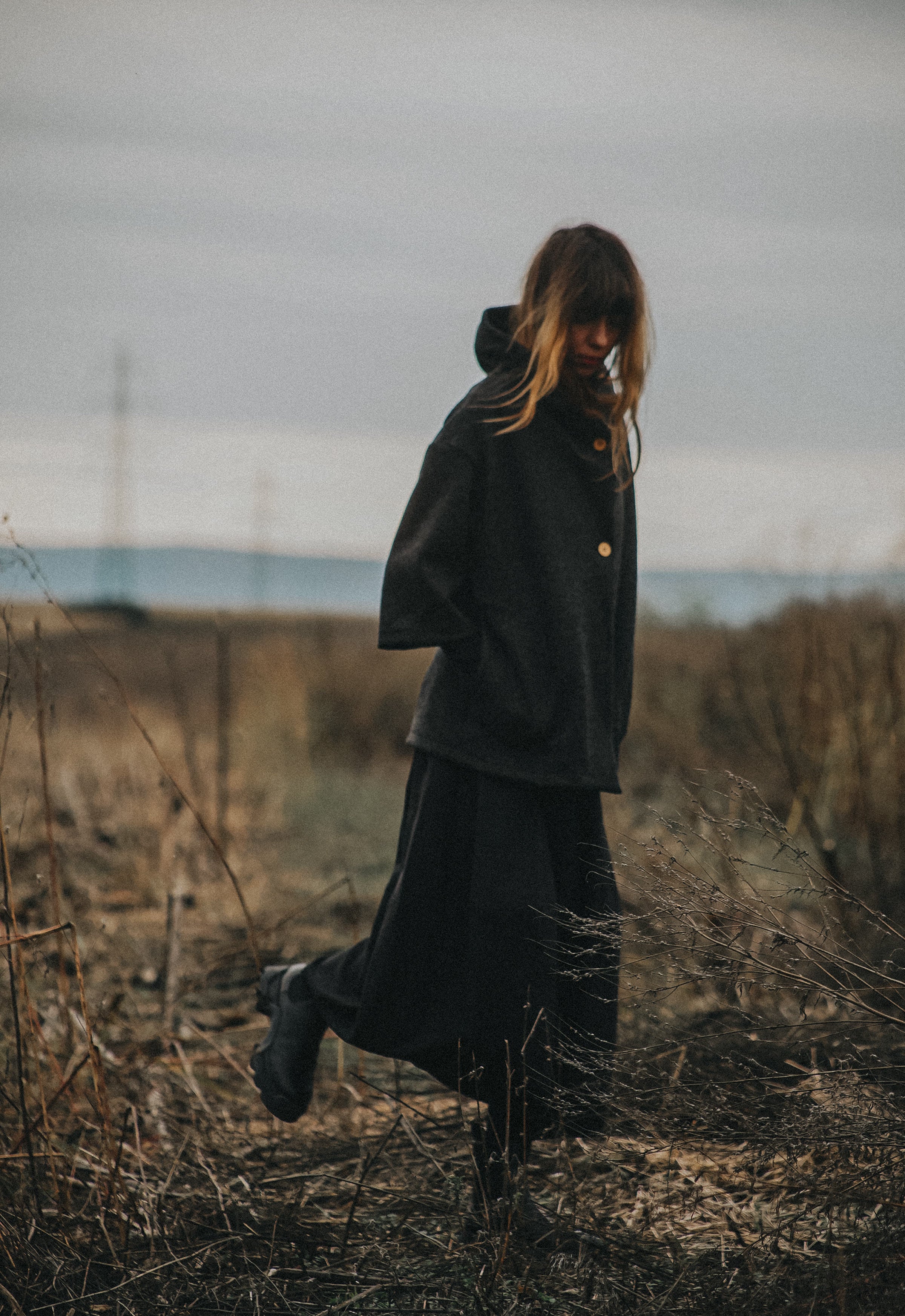 ALPINE SILENCE BOILED WOOL COAT