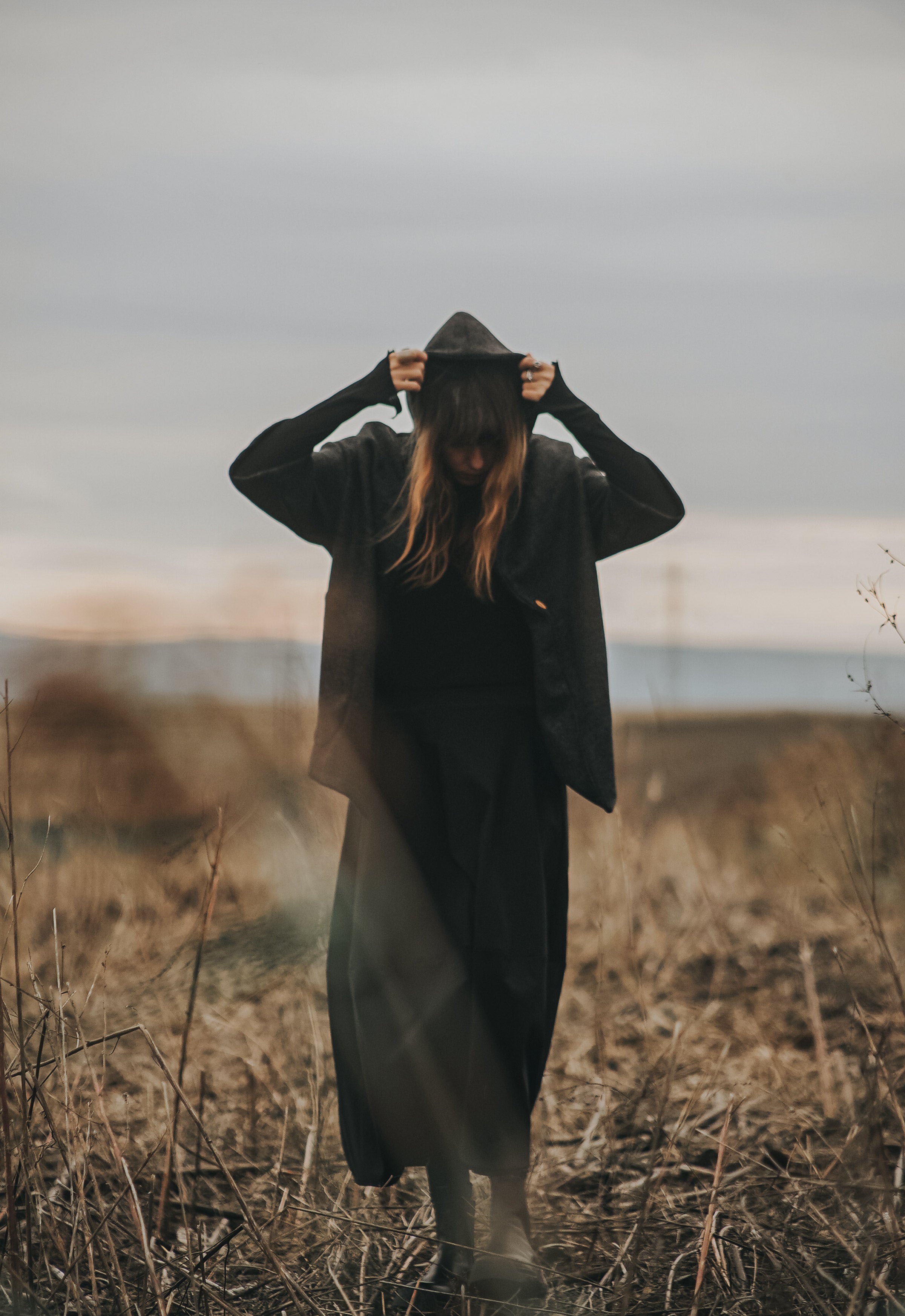 ALPINE SILENCE BOILED WOOL COAT
