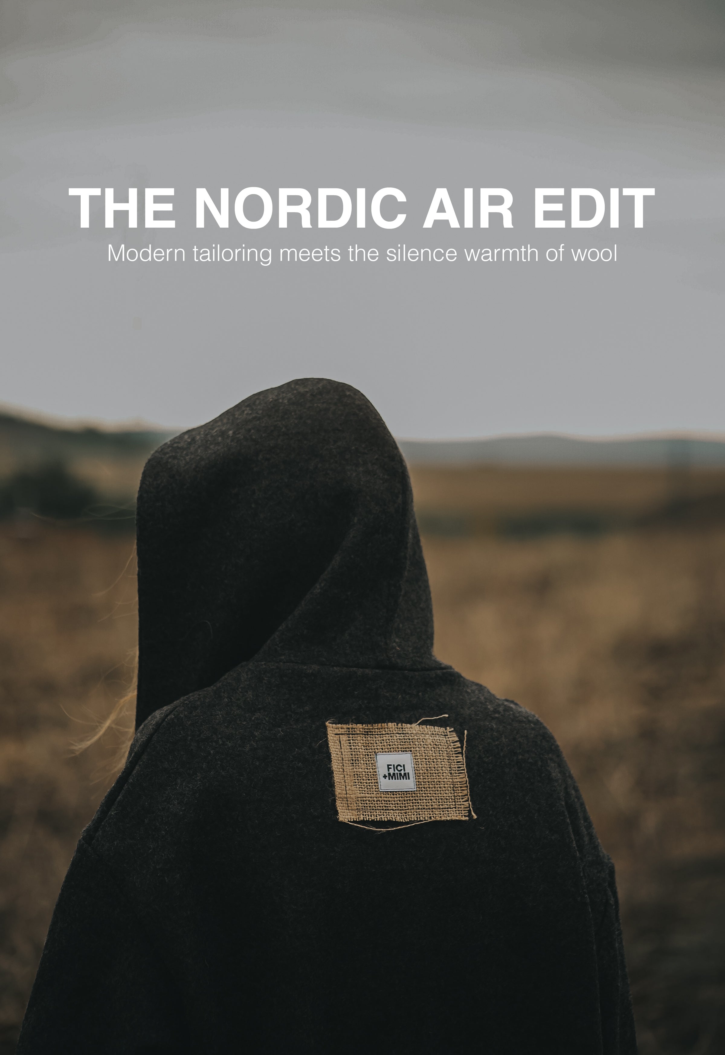 ALPINE SILENCE BOILED WOOL COAT