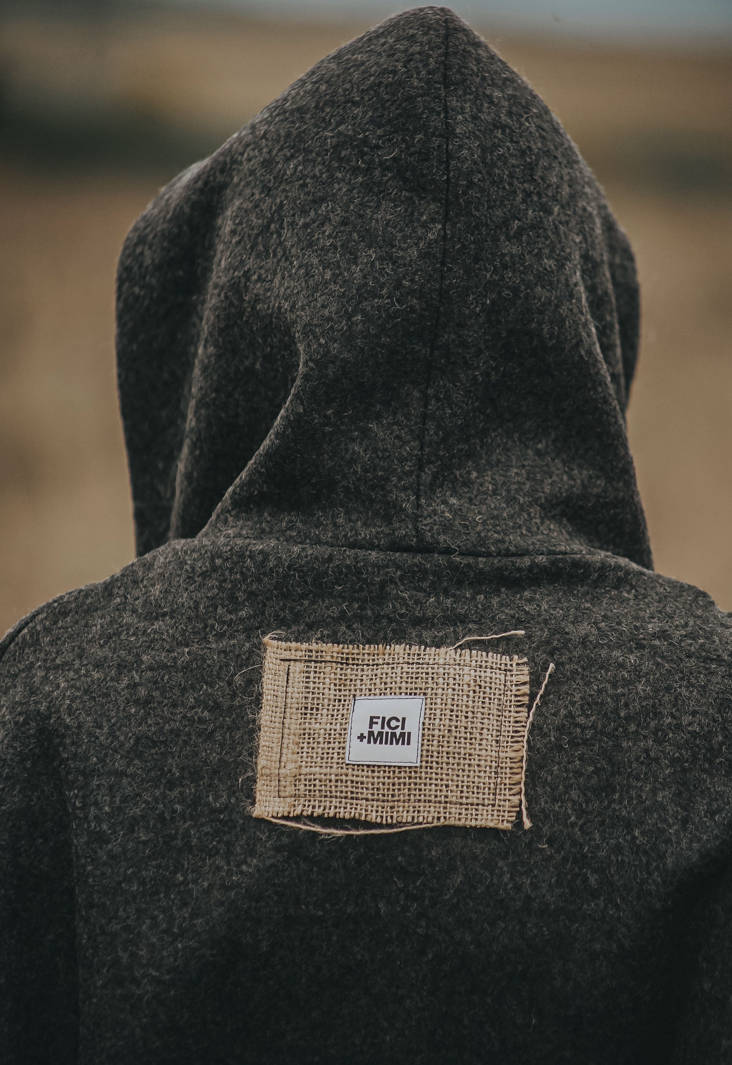 ALPINE SILENCE BOILED WOOL COAT