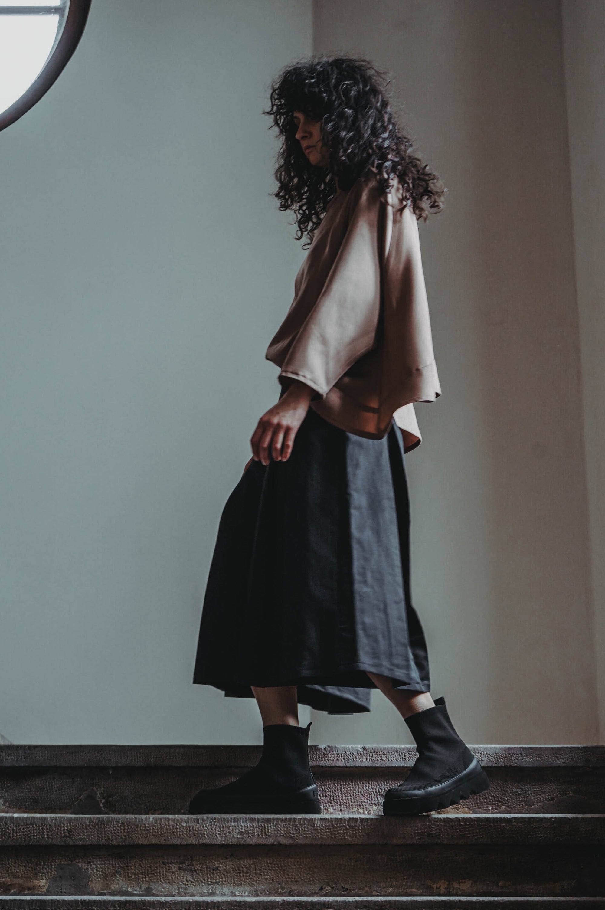 3/4 Pleated Trousers