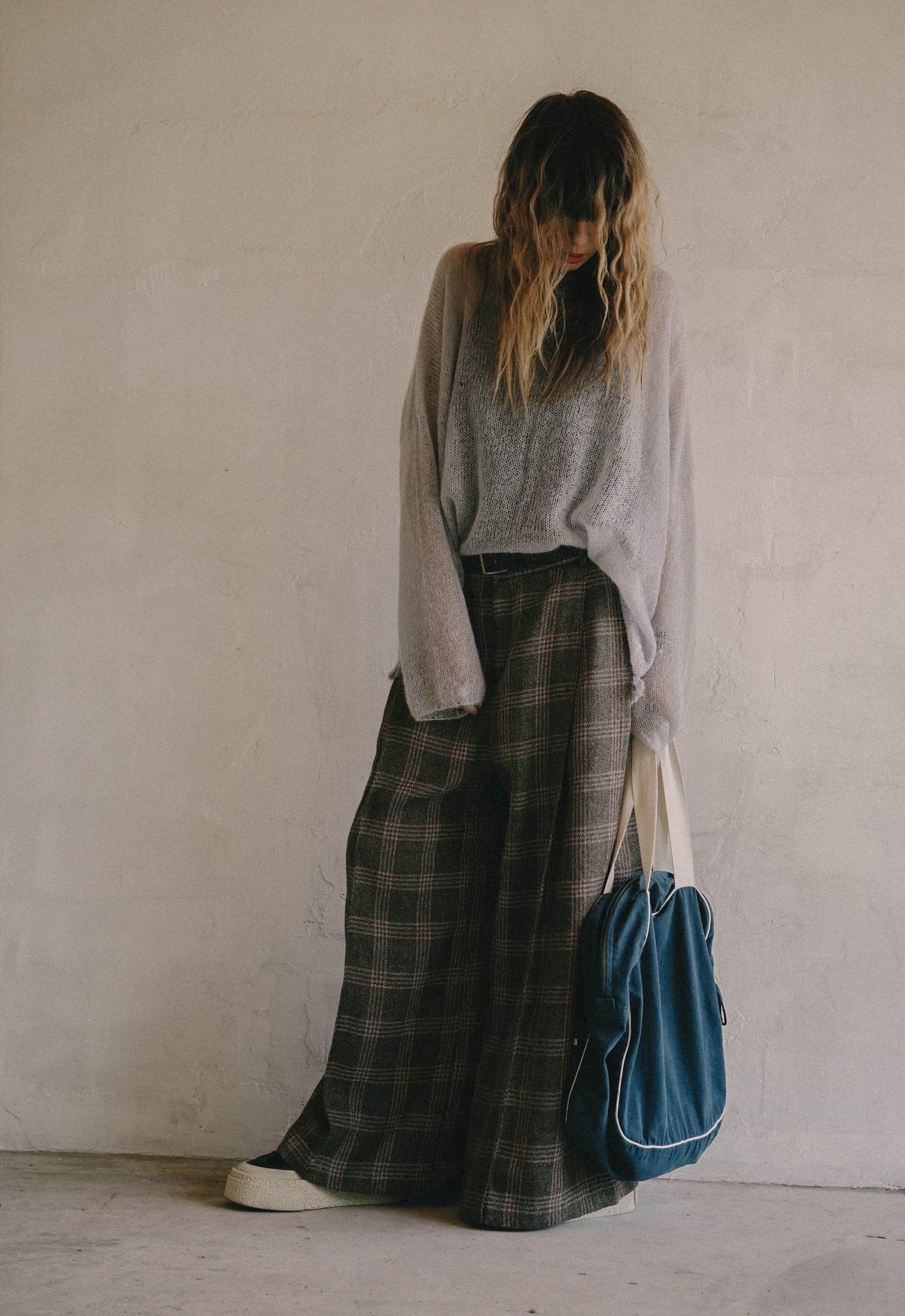 Drift Seam Pleated Trousers
