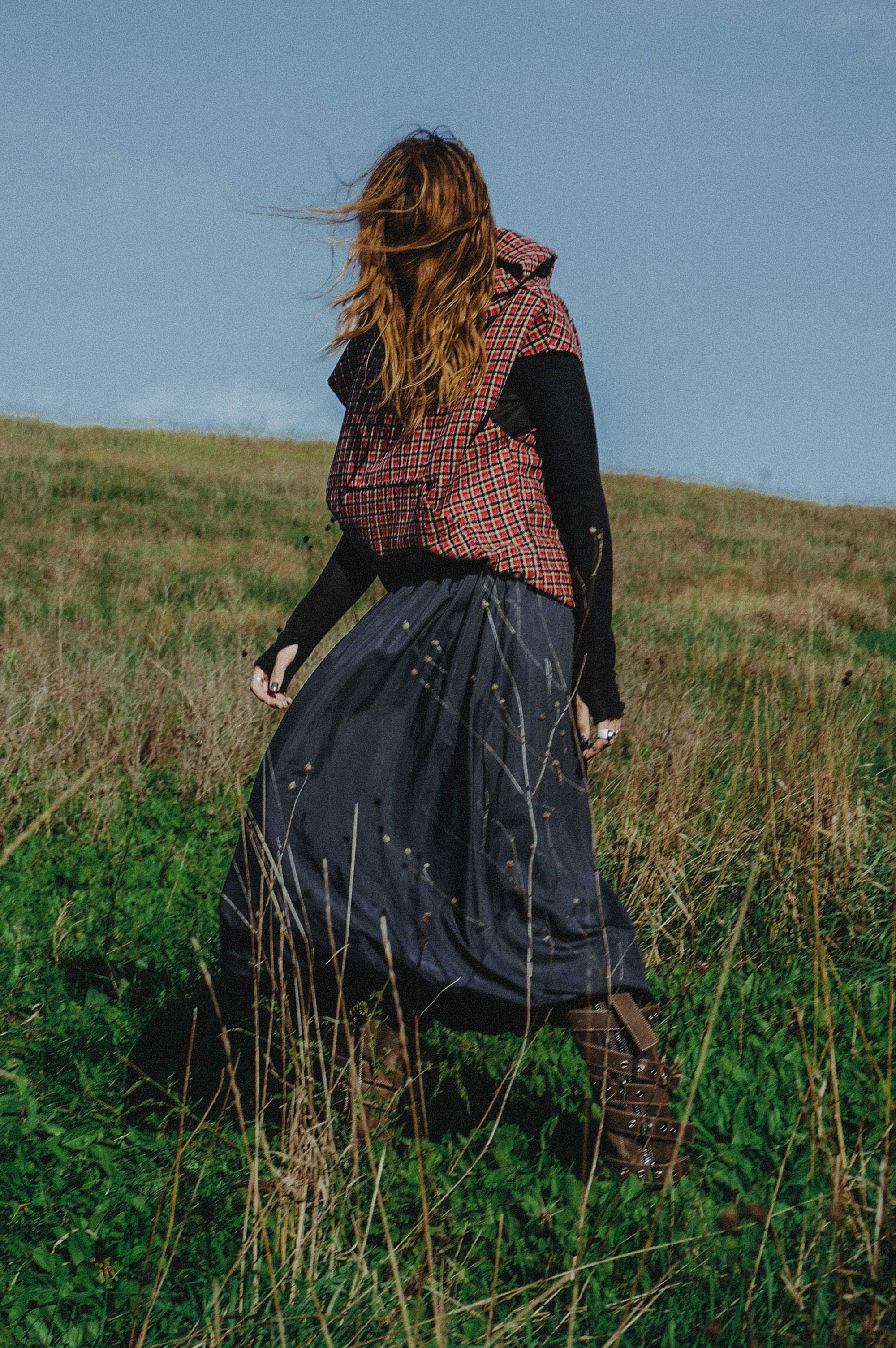 ANNA ASH BALLOON SKIRT