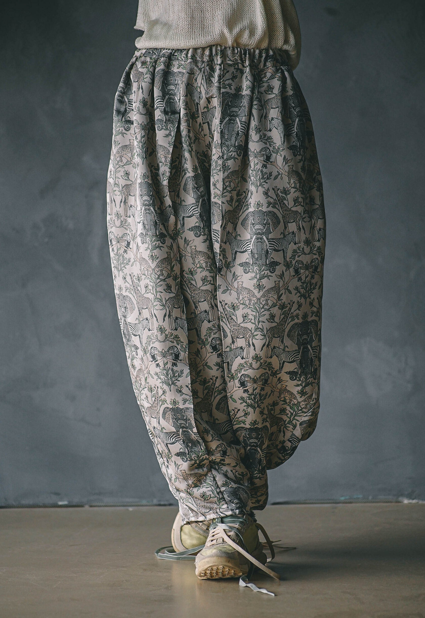 Madame D Brocart Silk Trousers
