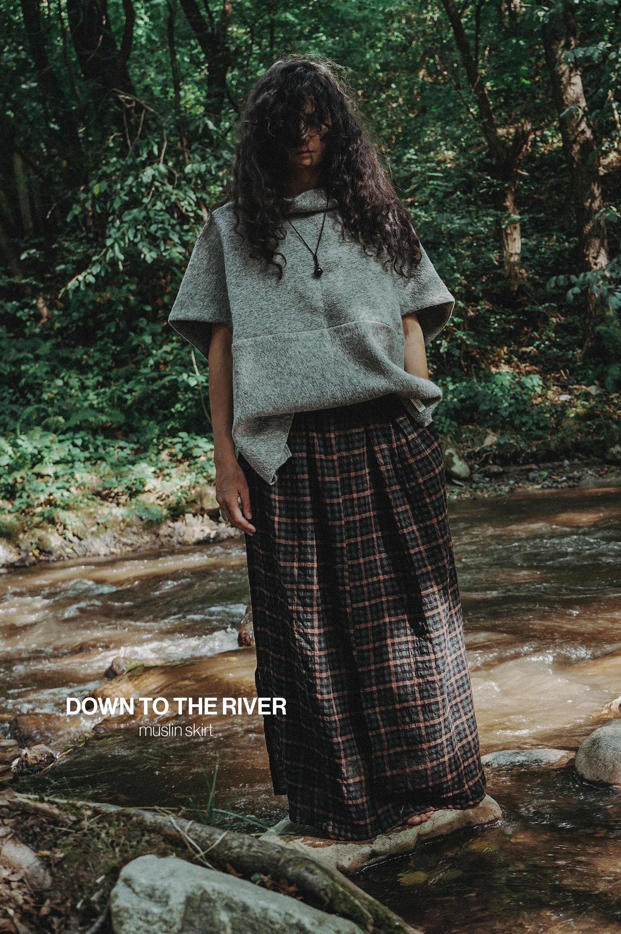 Down To The River Muslin Skirt