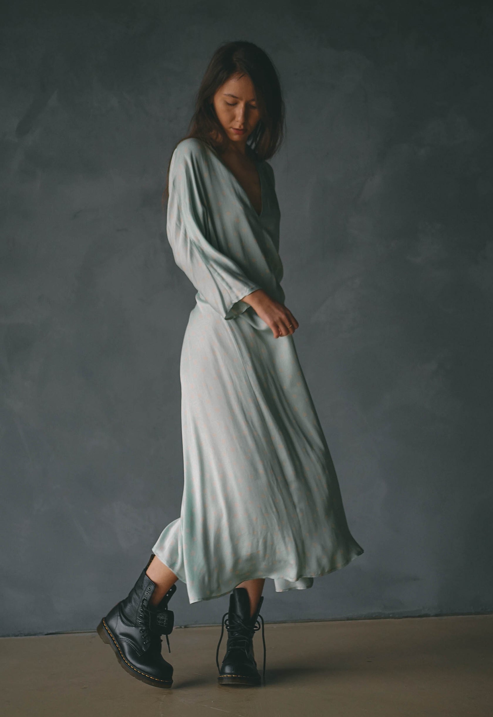 The French DispatchSatin Dress