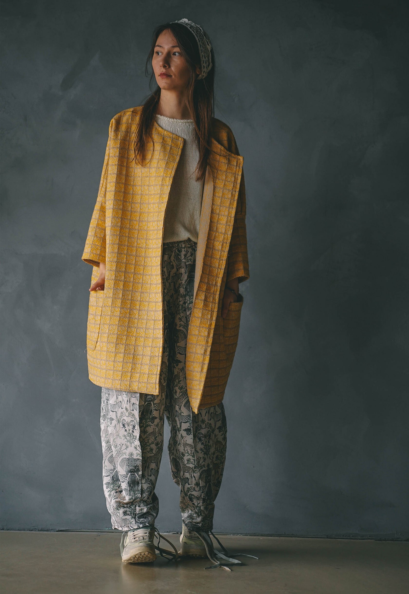 Madame D Brocart Silk Trousers