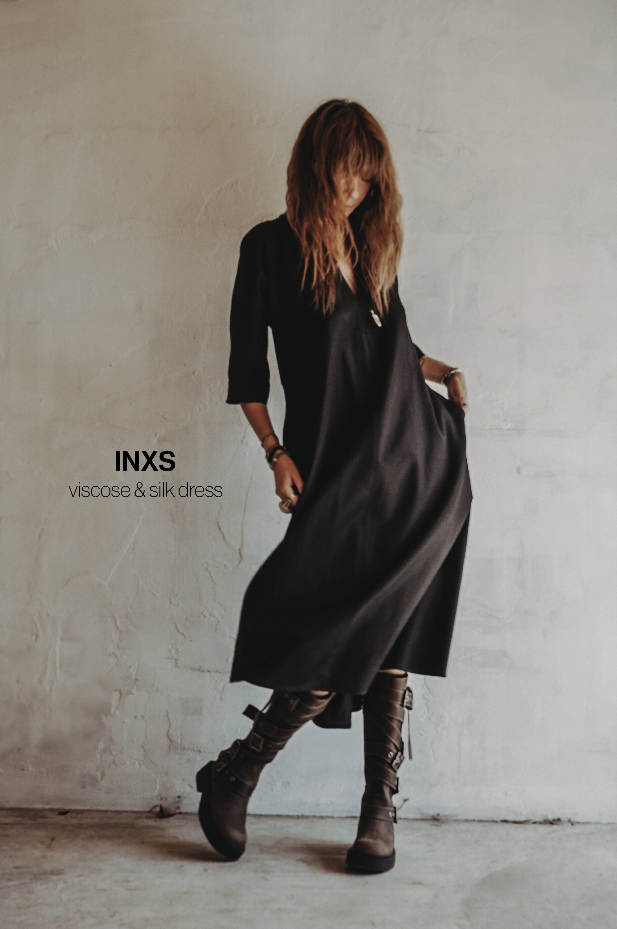 INXS Viscose & Silk Dress