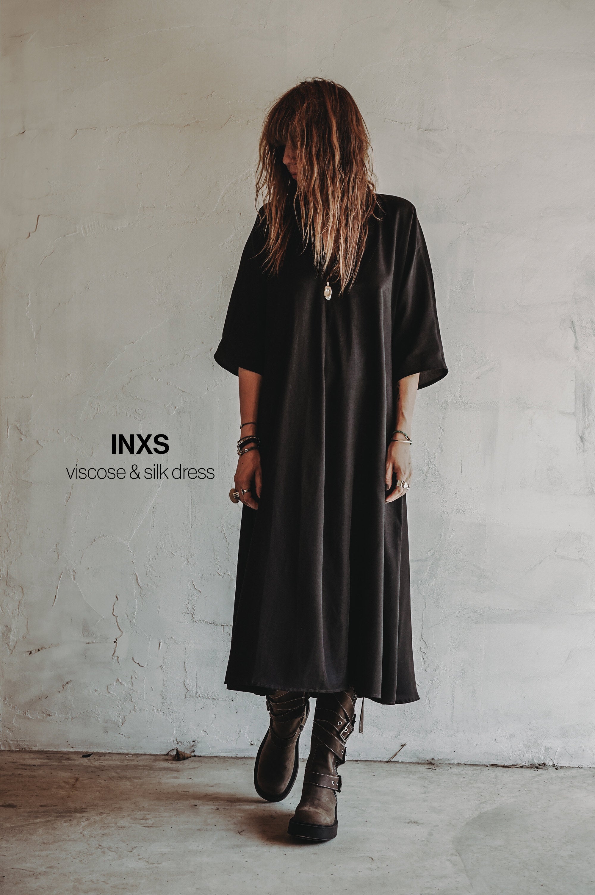 INXS Viscose & Silk Dress