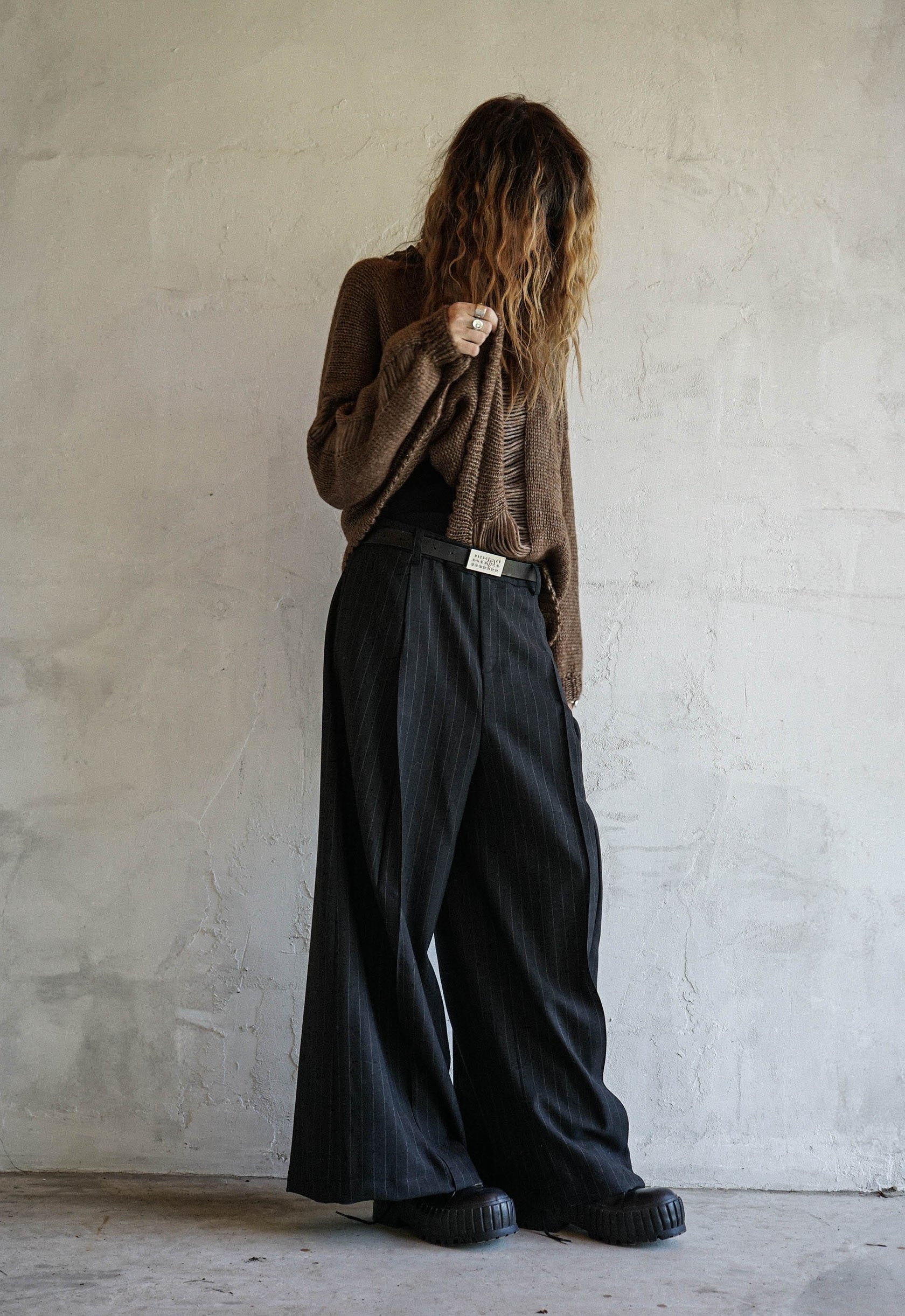 Unravel Pleated Trousers