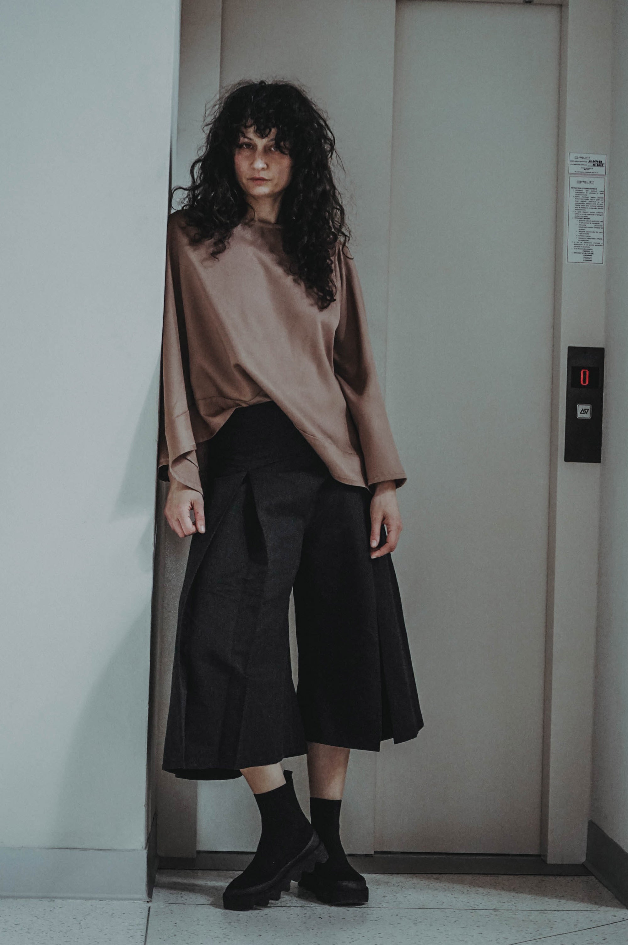 3/4 Pleated Trousers