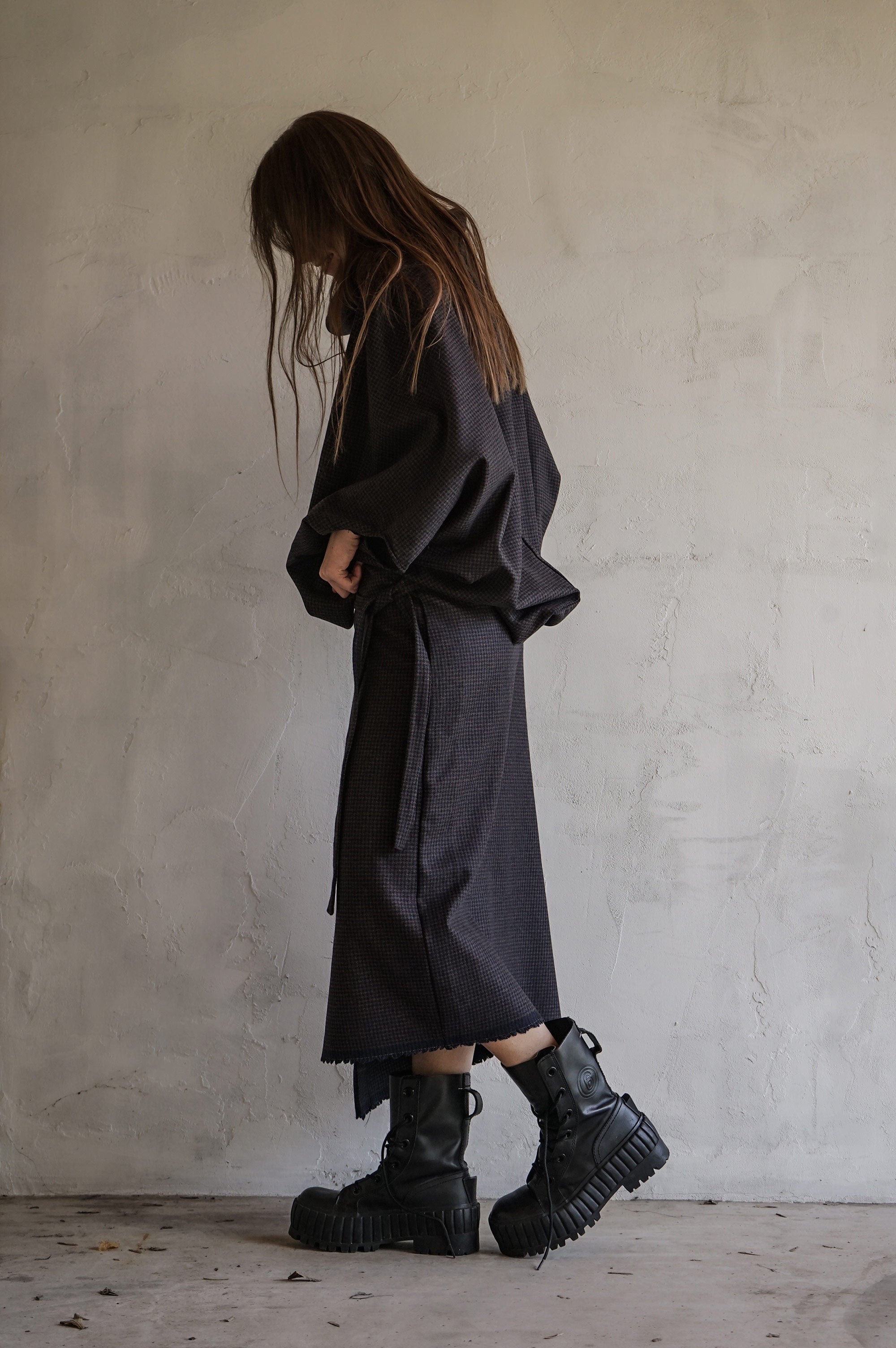 Forest Birds Wool Skirt