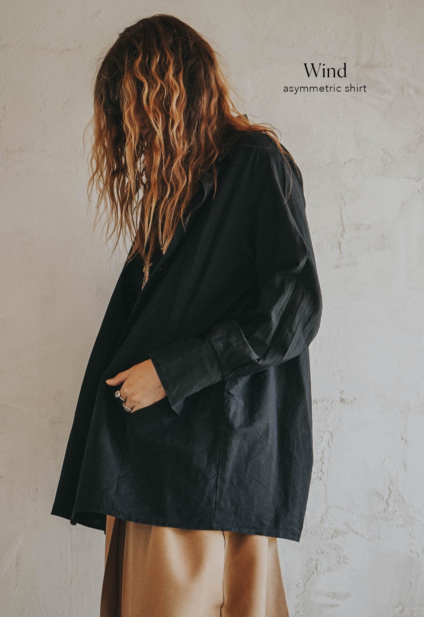 Wind Asymmetric Shirt