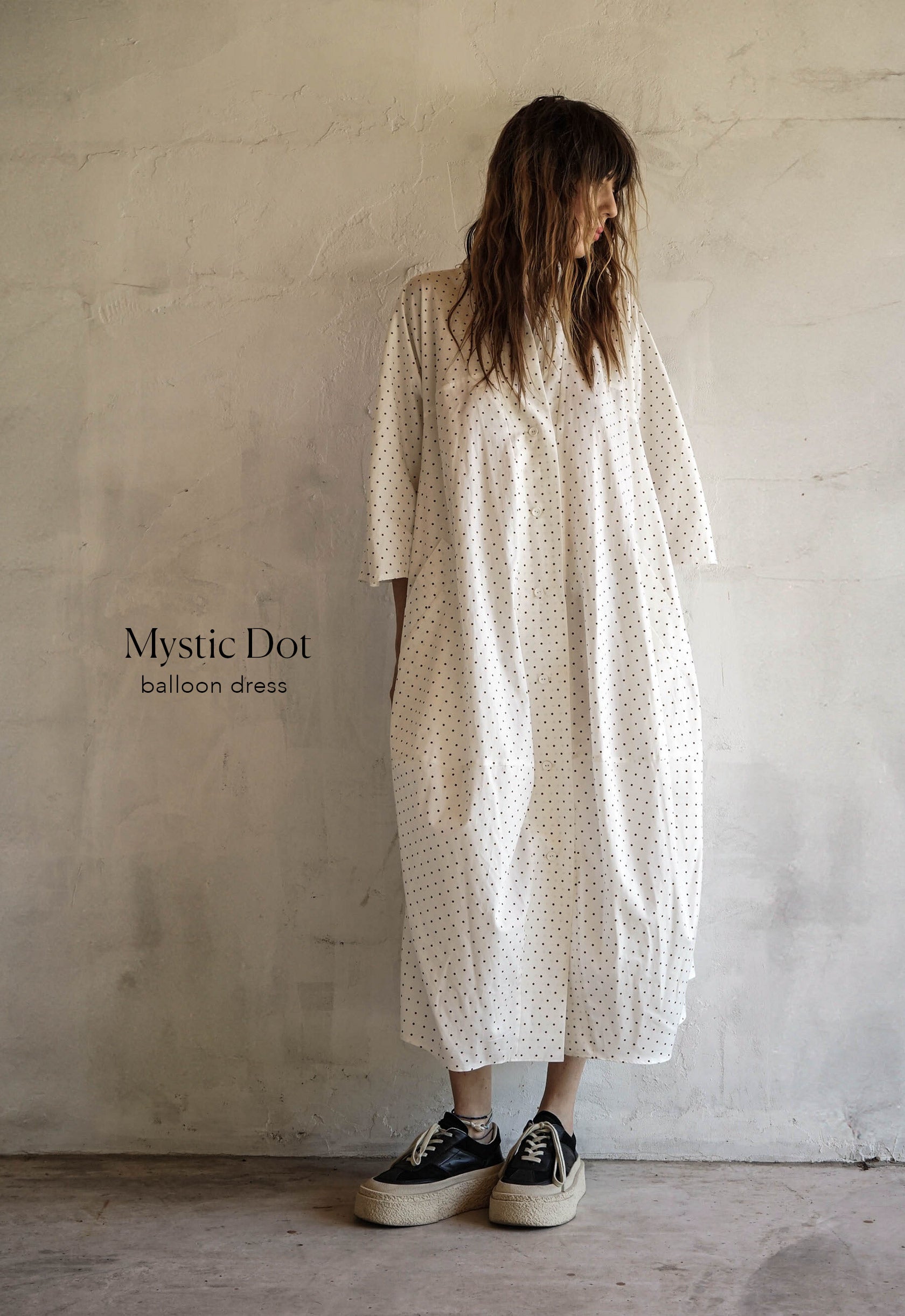 Mystic DOT organic Cotton dress