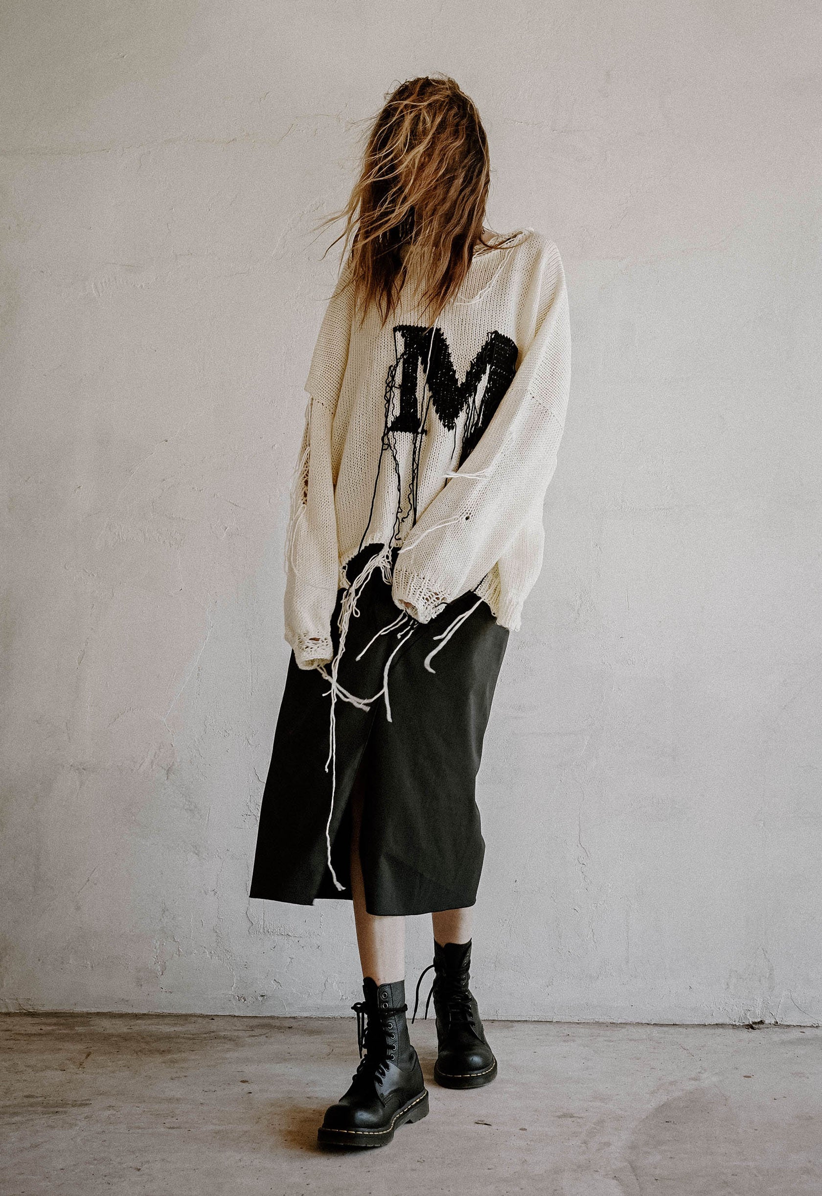 Coal Grain Skirt