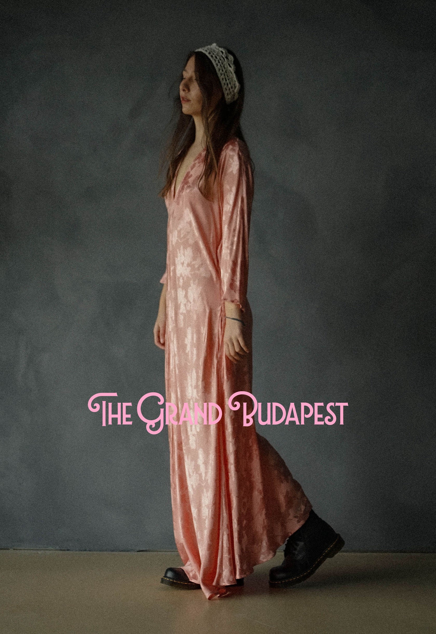 The Grand Budapest Satin Dress