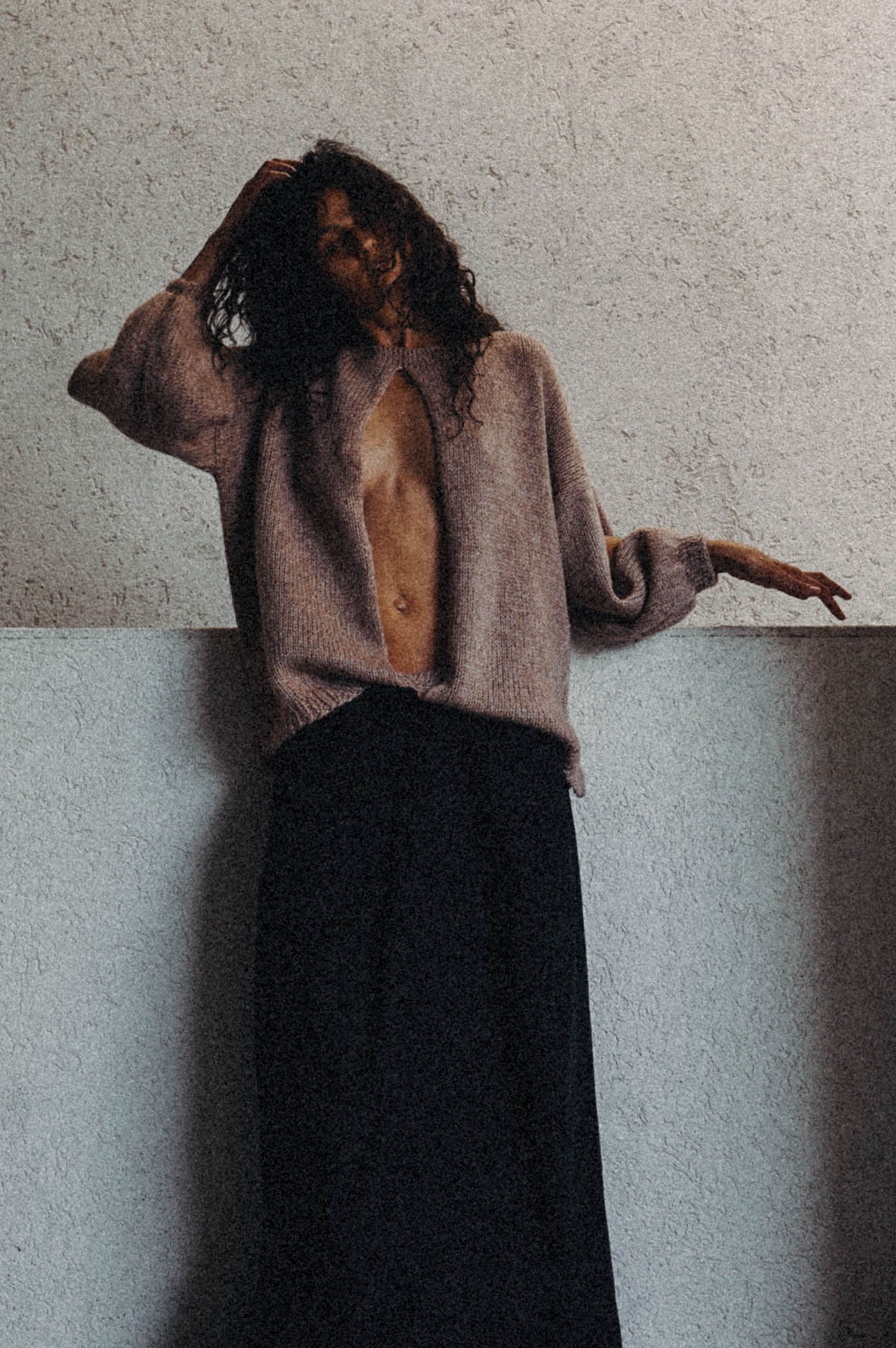 Merino & alpaca sweater