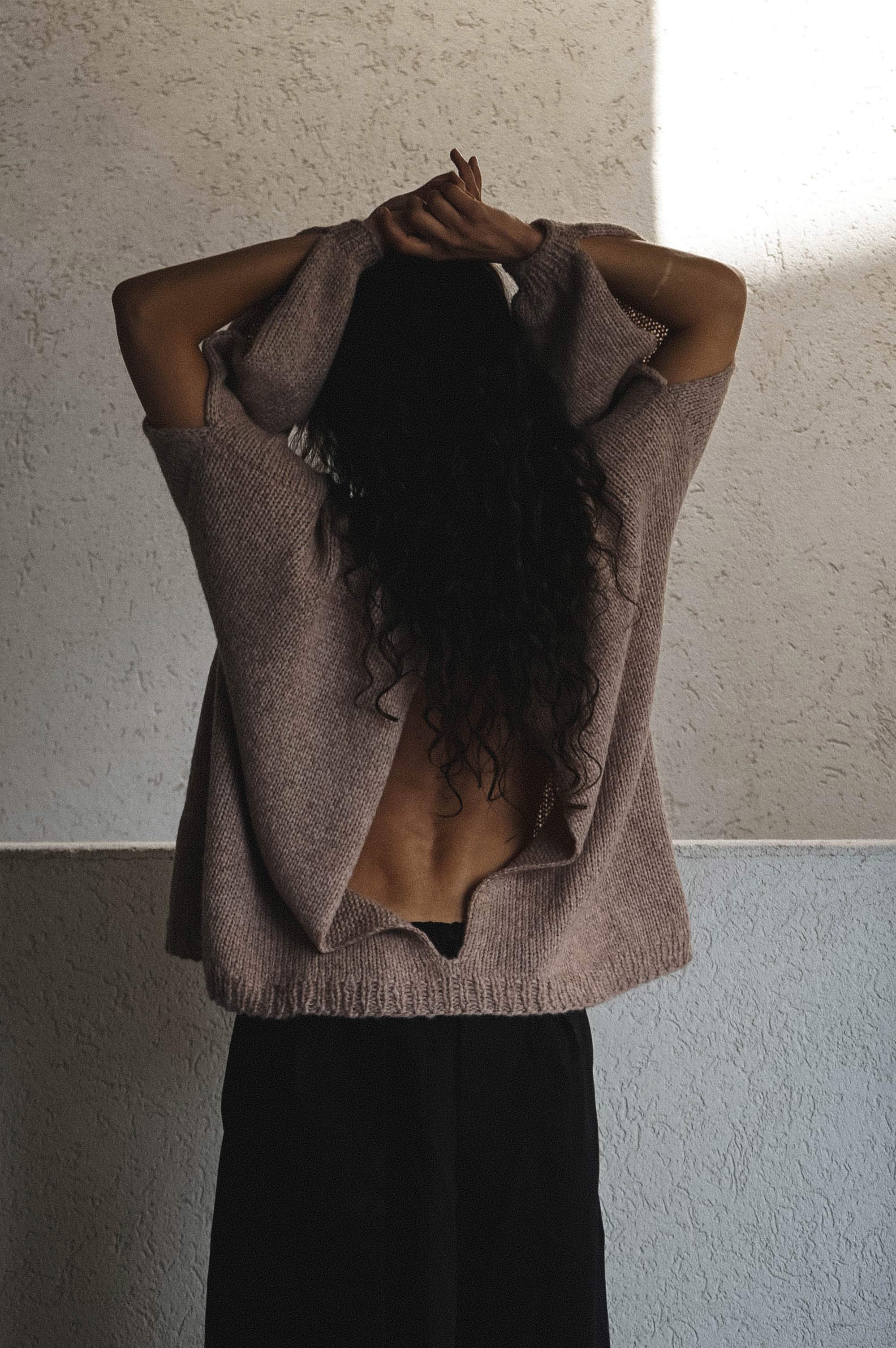 Merino & alpaca sweater