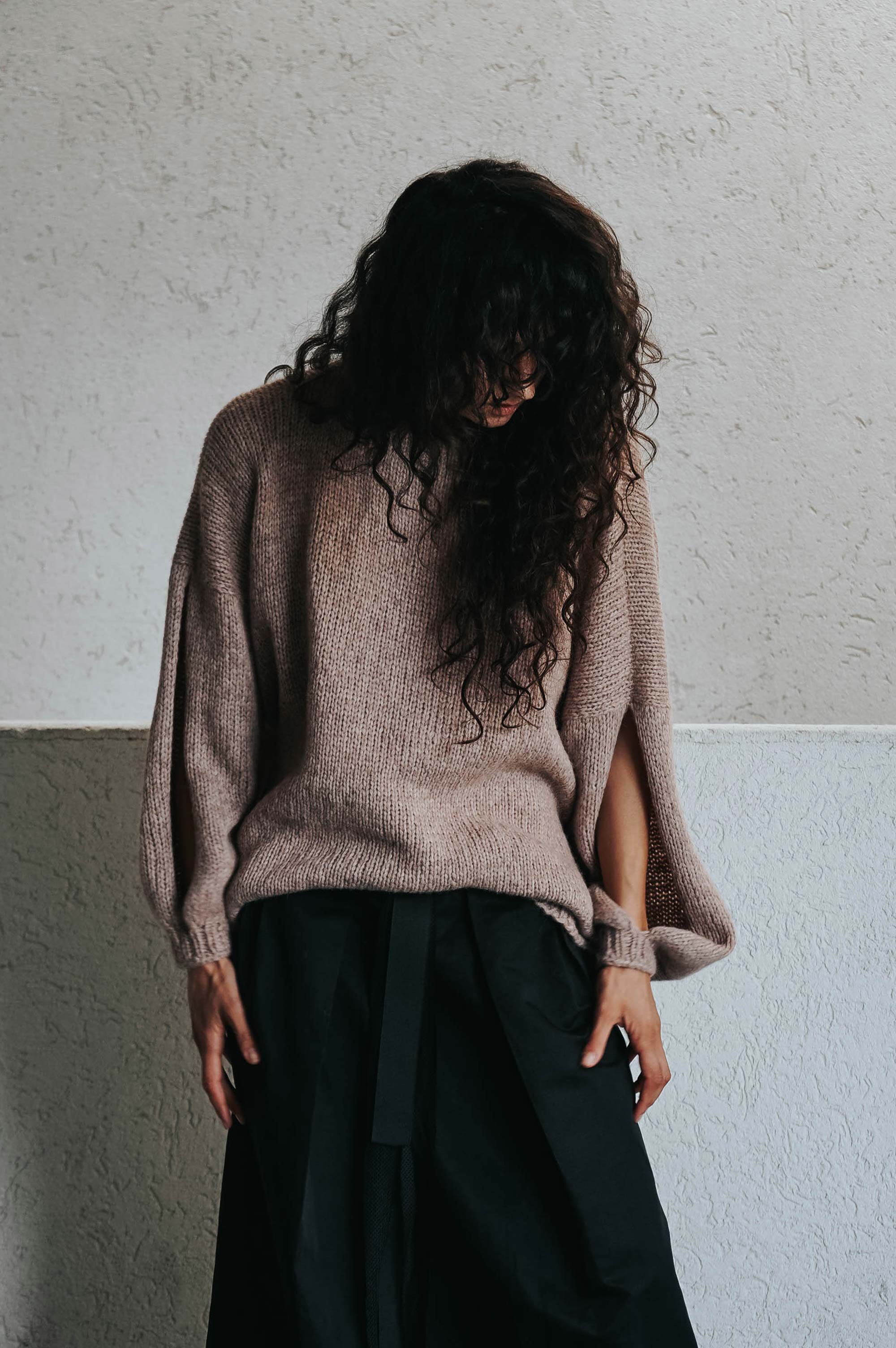 Merino & alpaca sweater