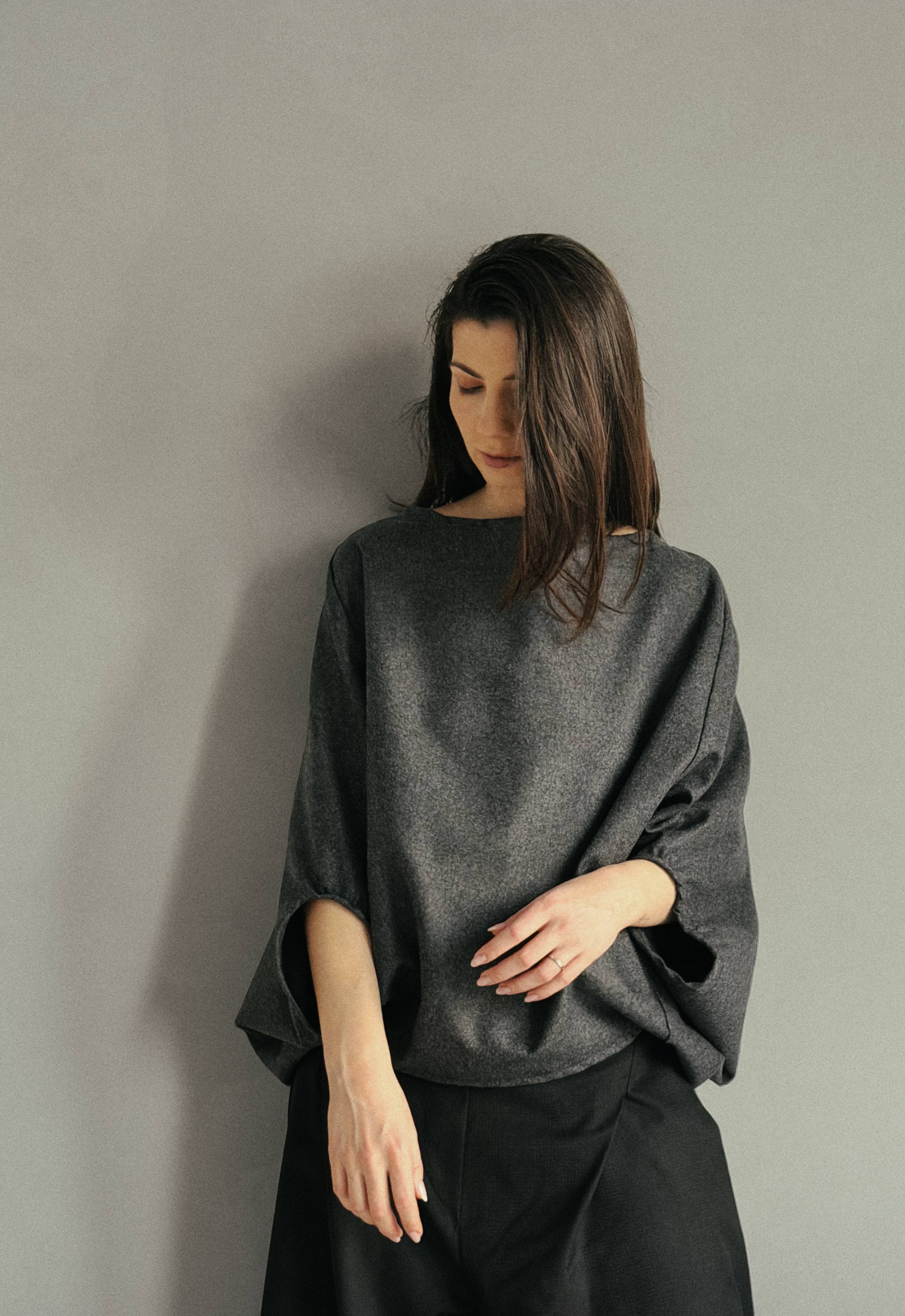 SKOG BOILED WOOL TOP