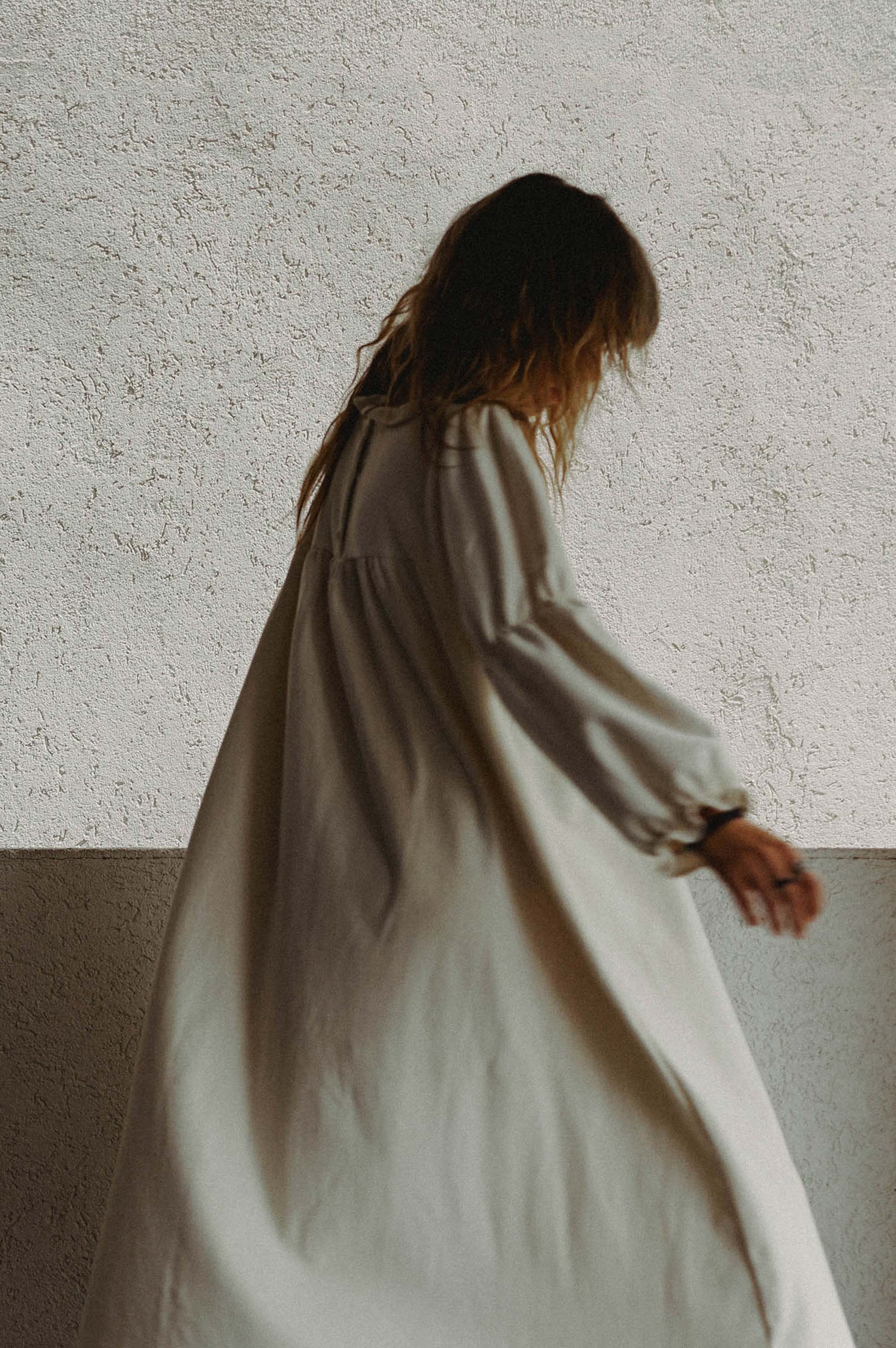 Shadows Organic Cotton Dress