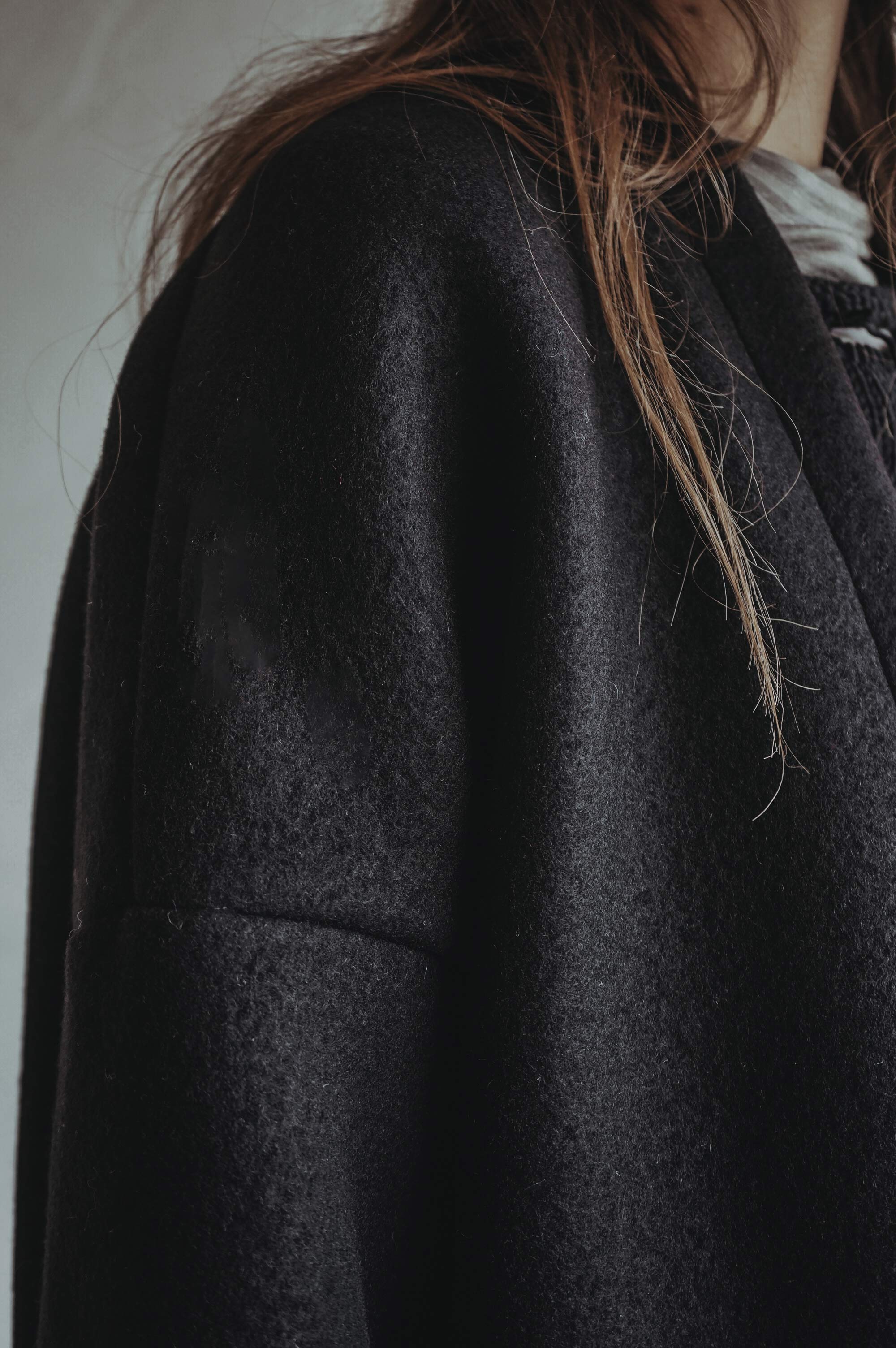 Wool Trench (Black)