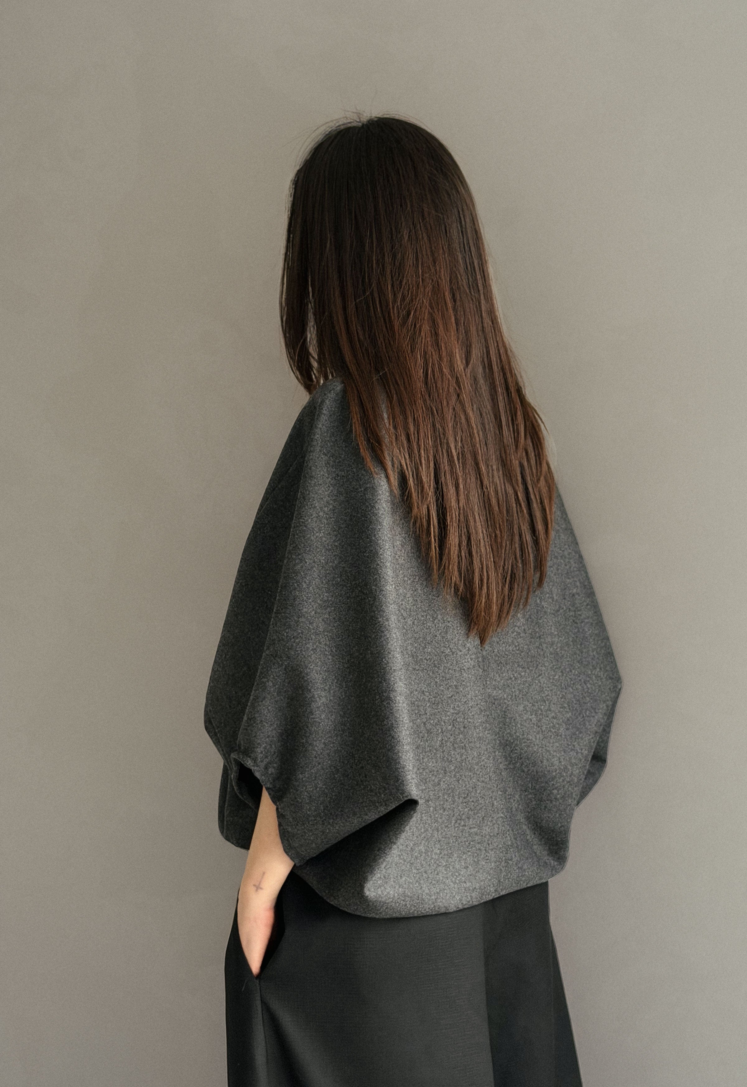 SKOG BOILED WOOL TOP