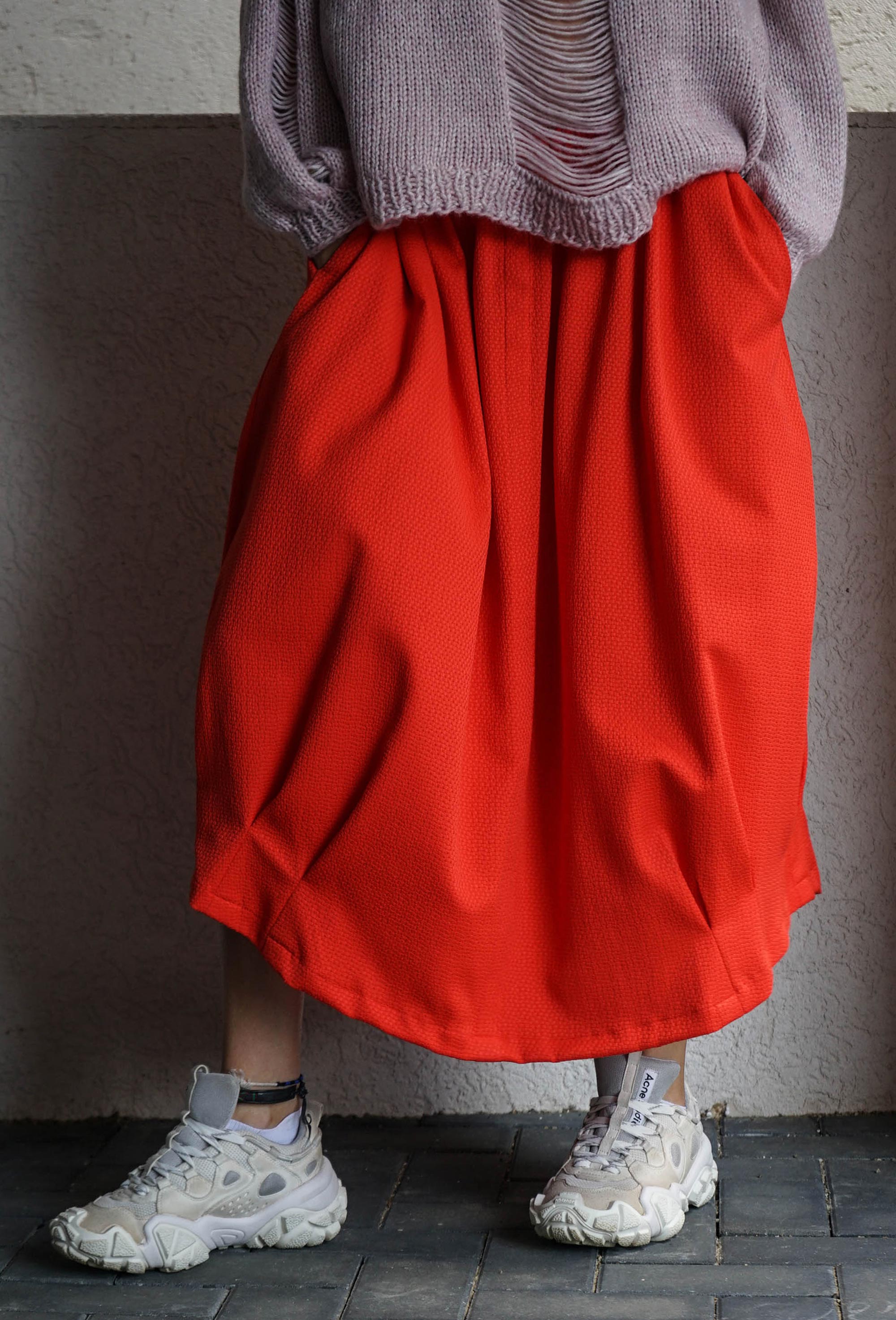 Red Letters Skirt