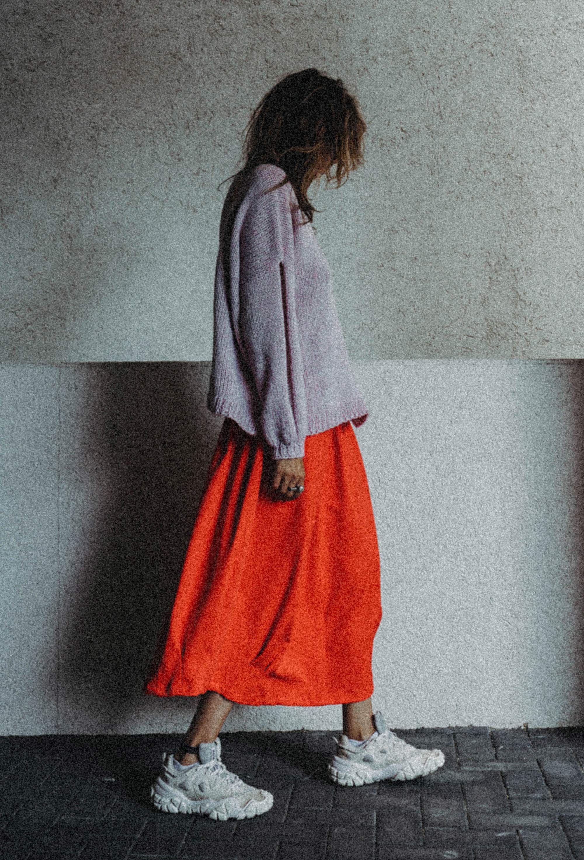 Red Letters Skirt