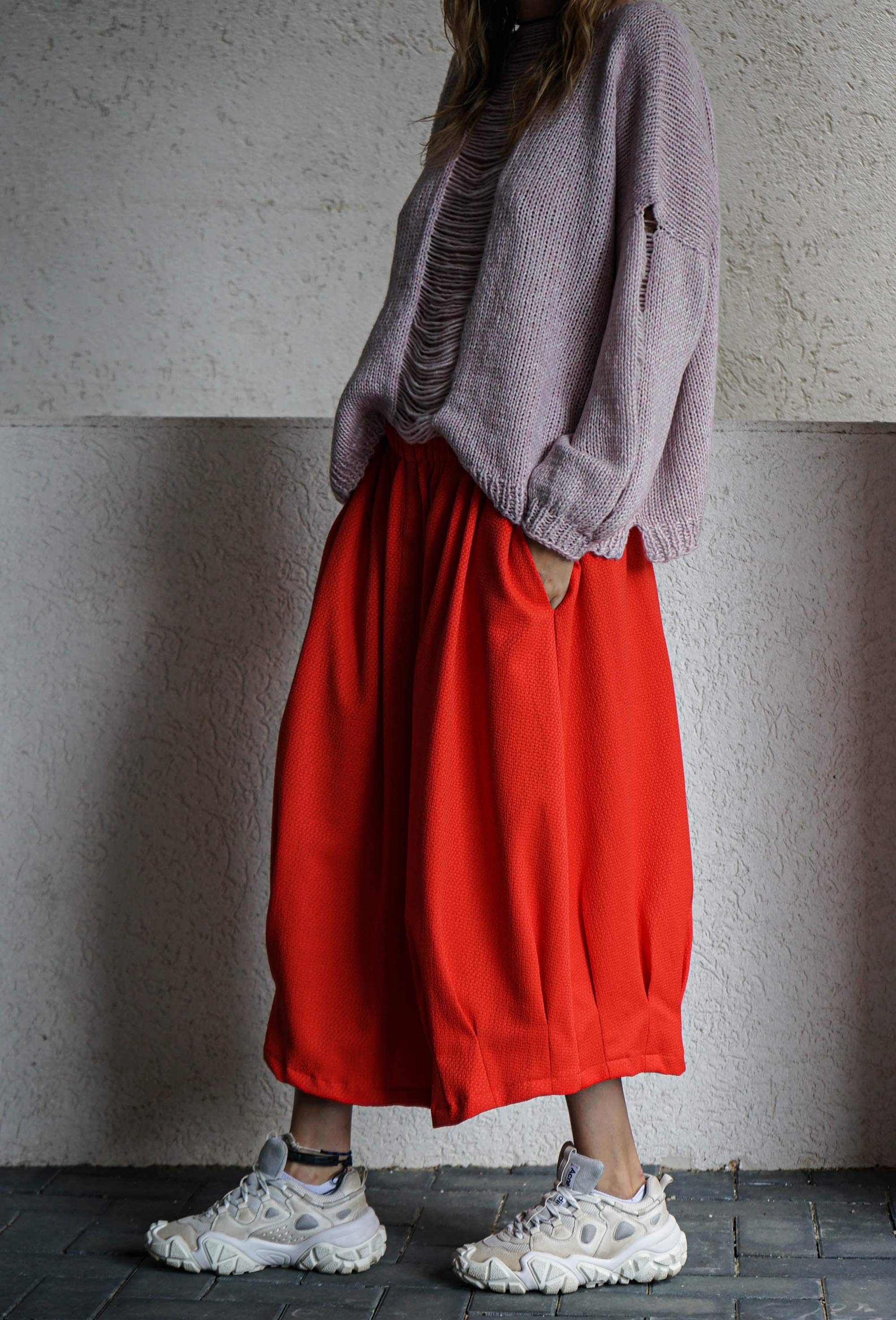 Red Letters Skirt