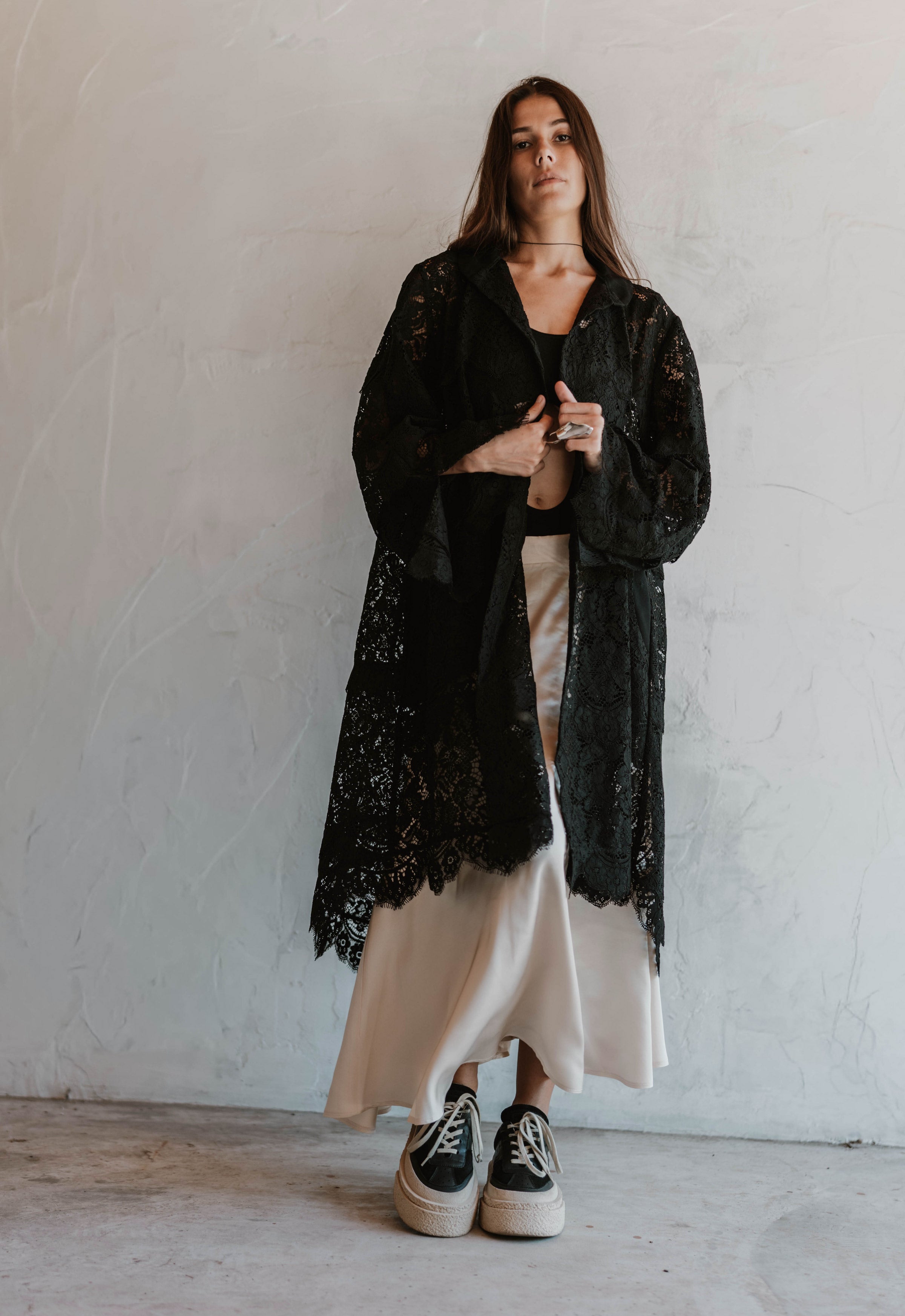 Moonveil Lace Cradigan