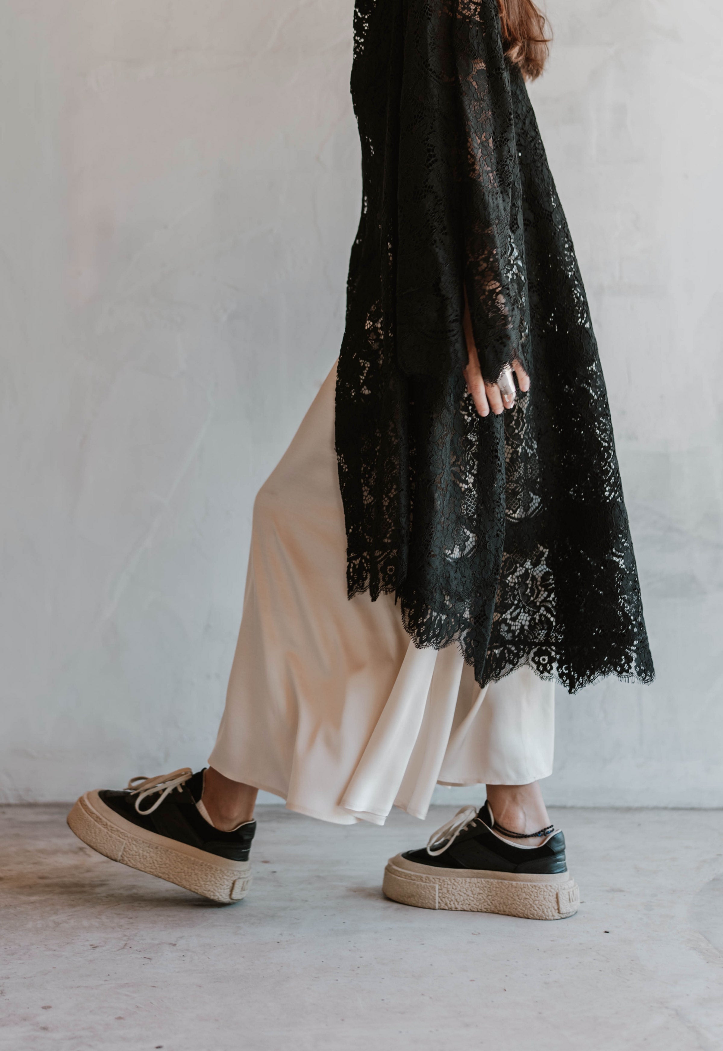 Moonveil Lace Cradigan