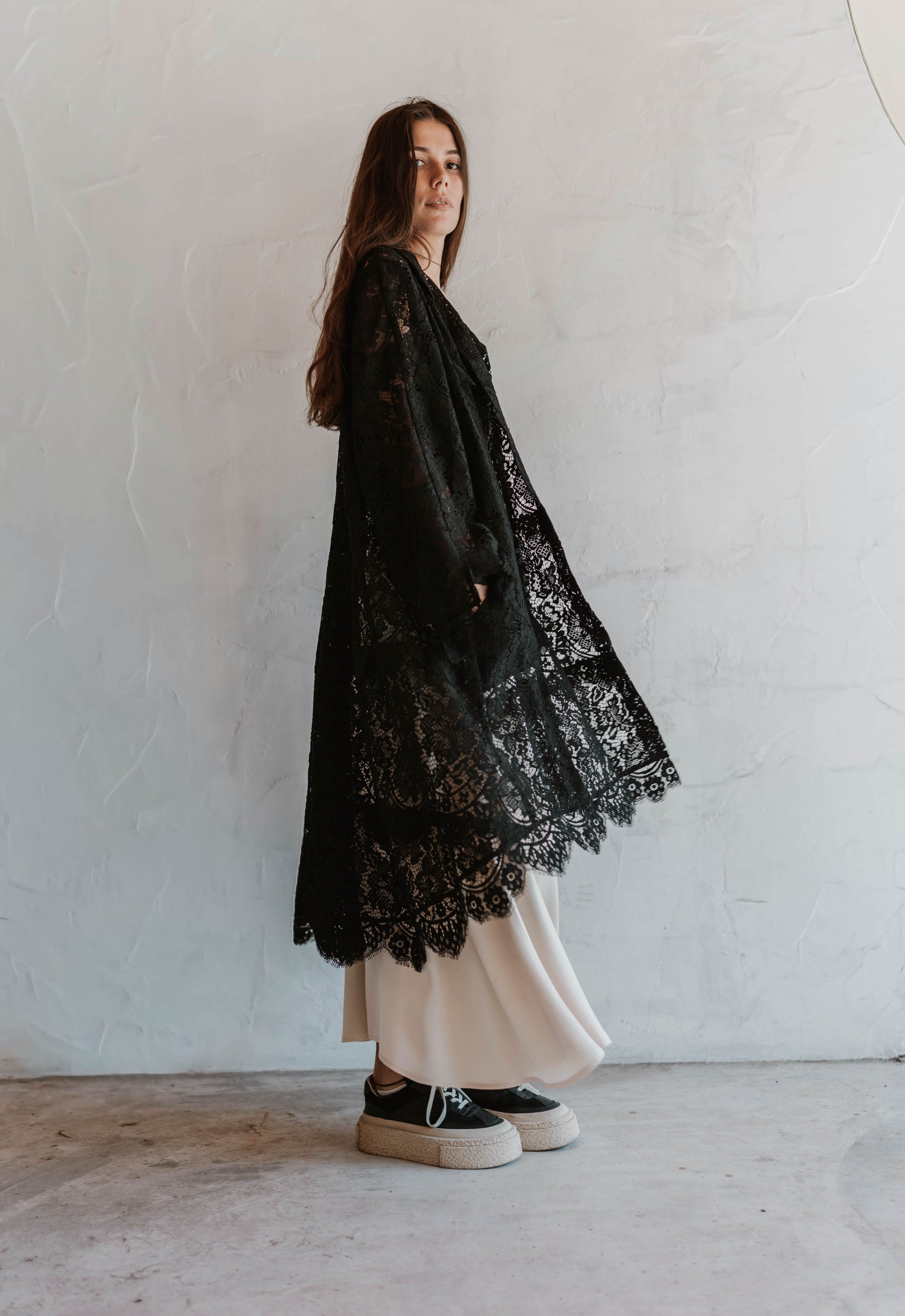 Moonveil Lace Cradigan