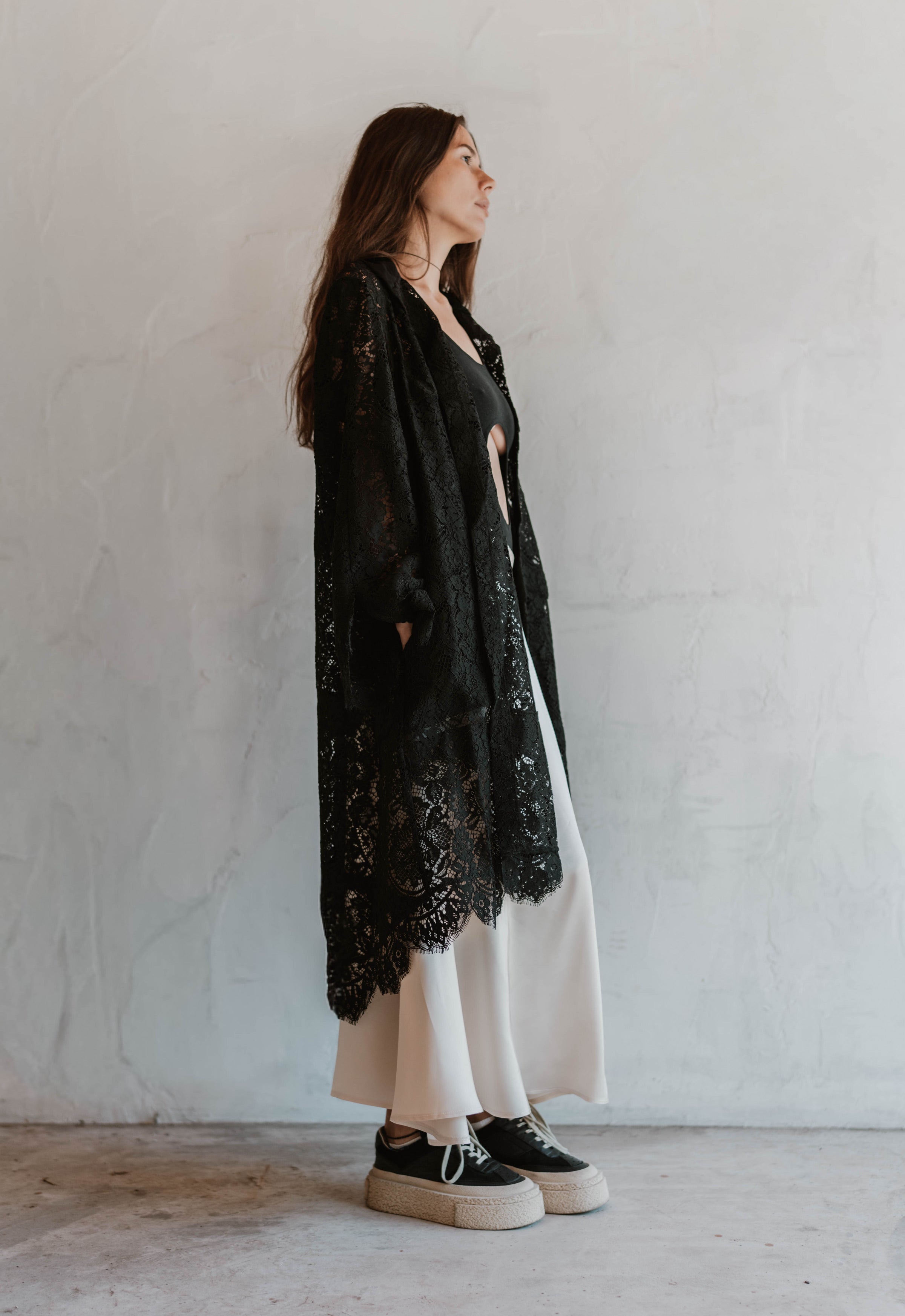 Moonveil Lace Cradigan