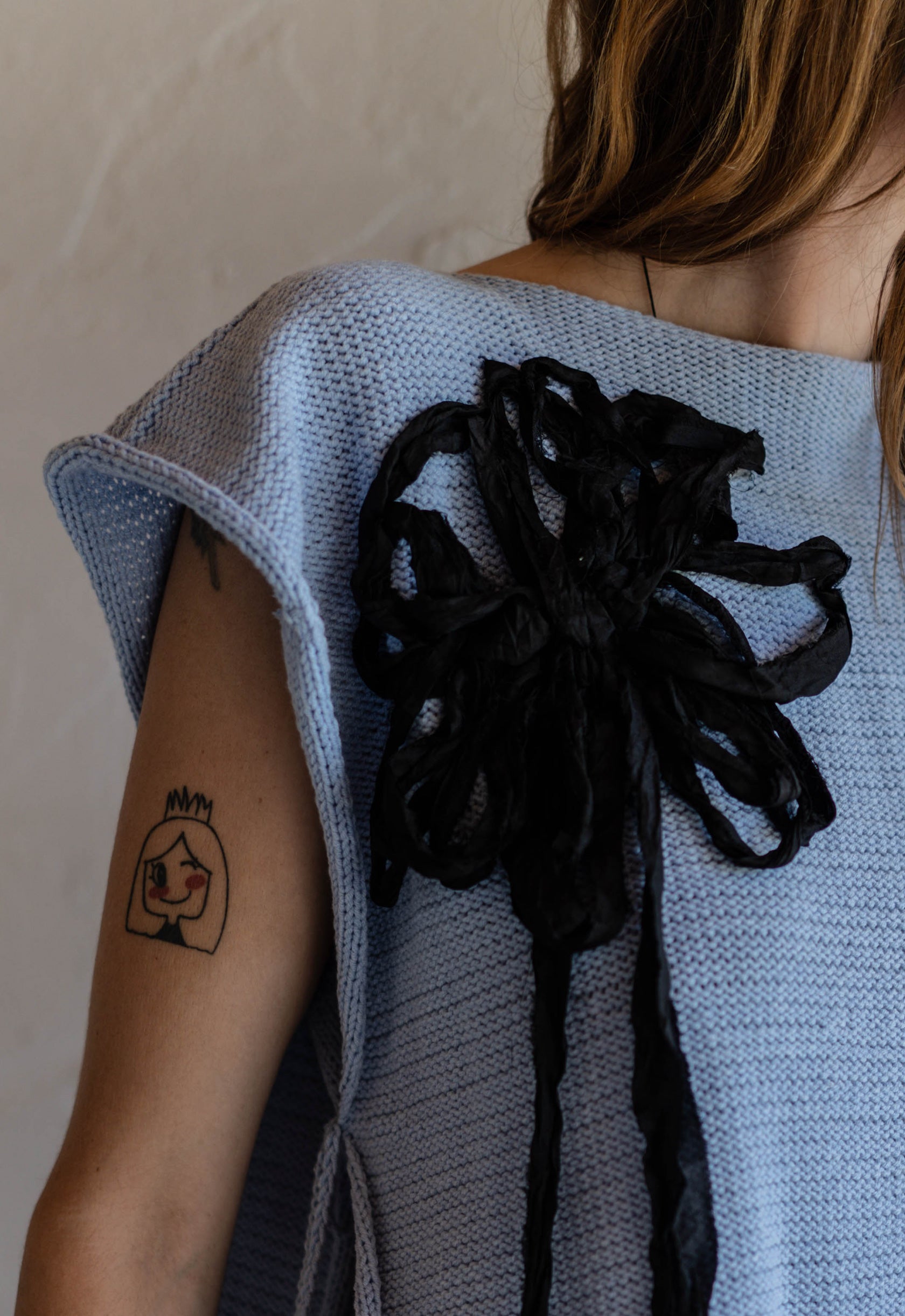 Cloudskin Hand knitted Top
