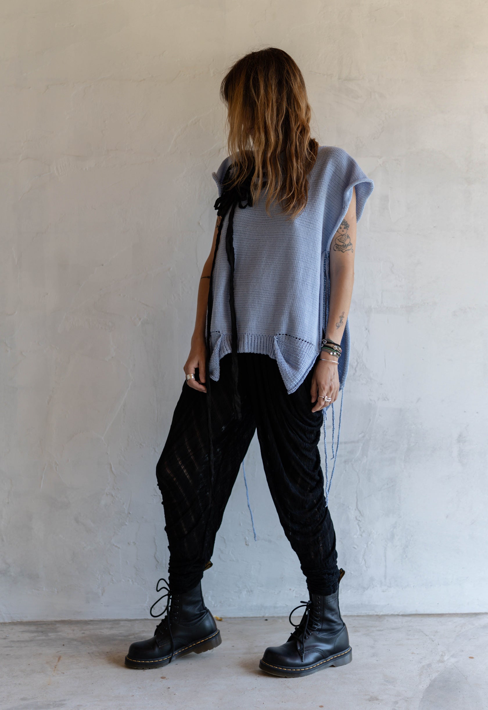 Cloudskin Hand knitted Top