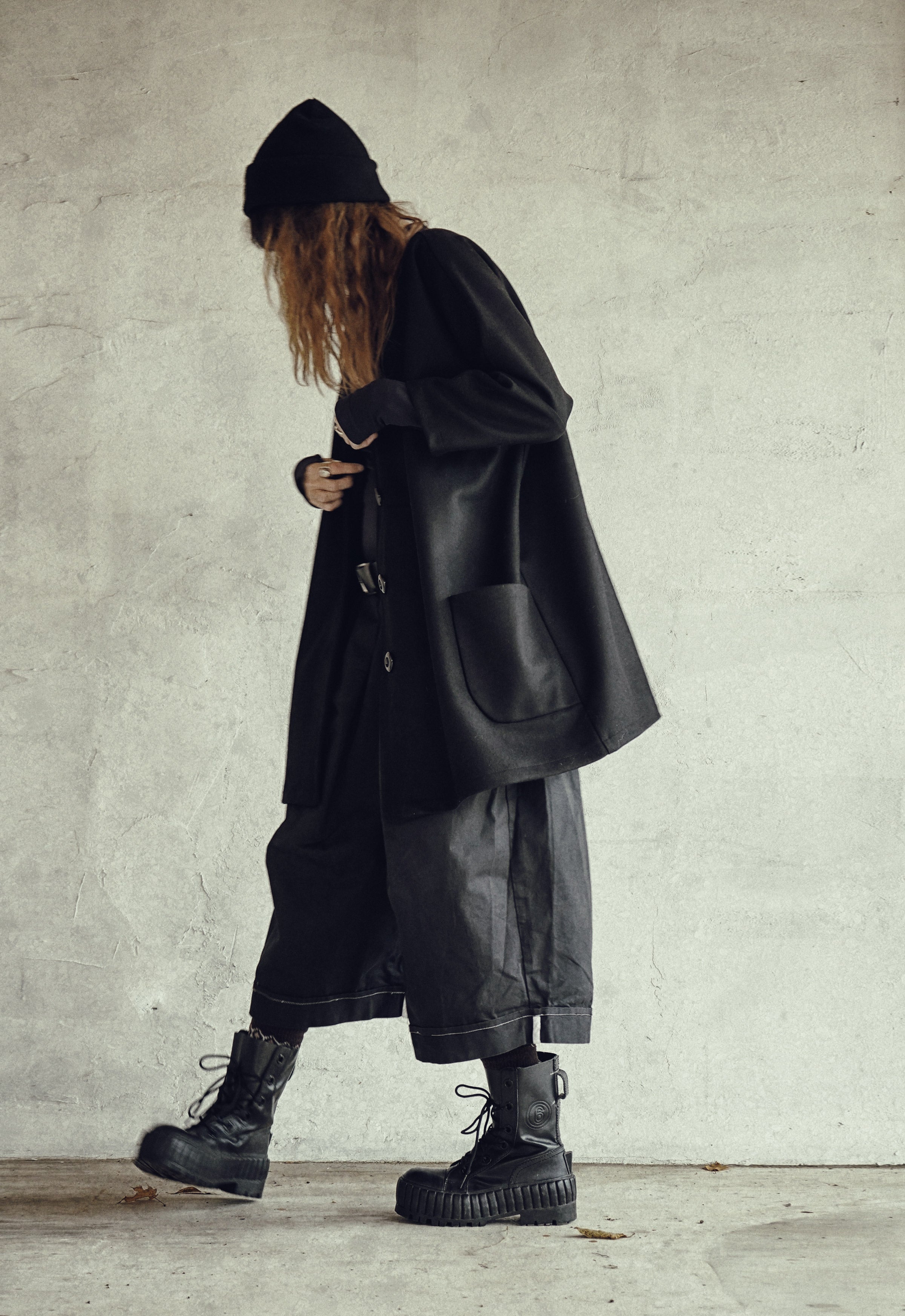 HIRAGANA — wool trench