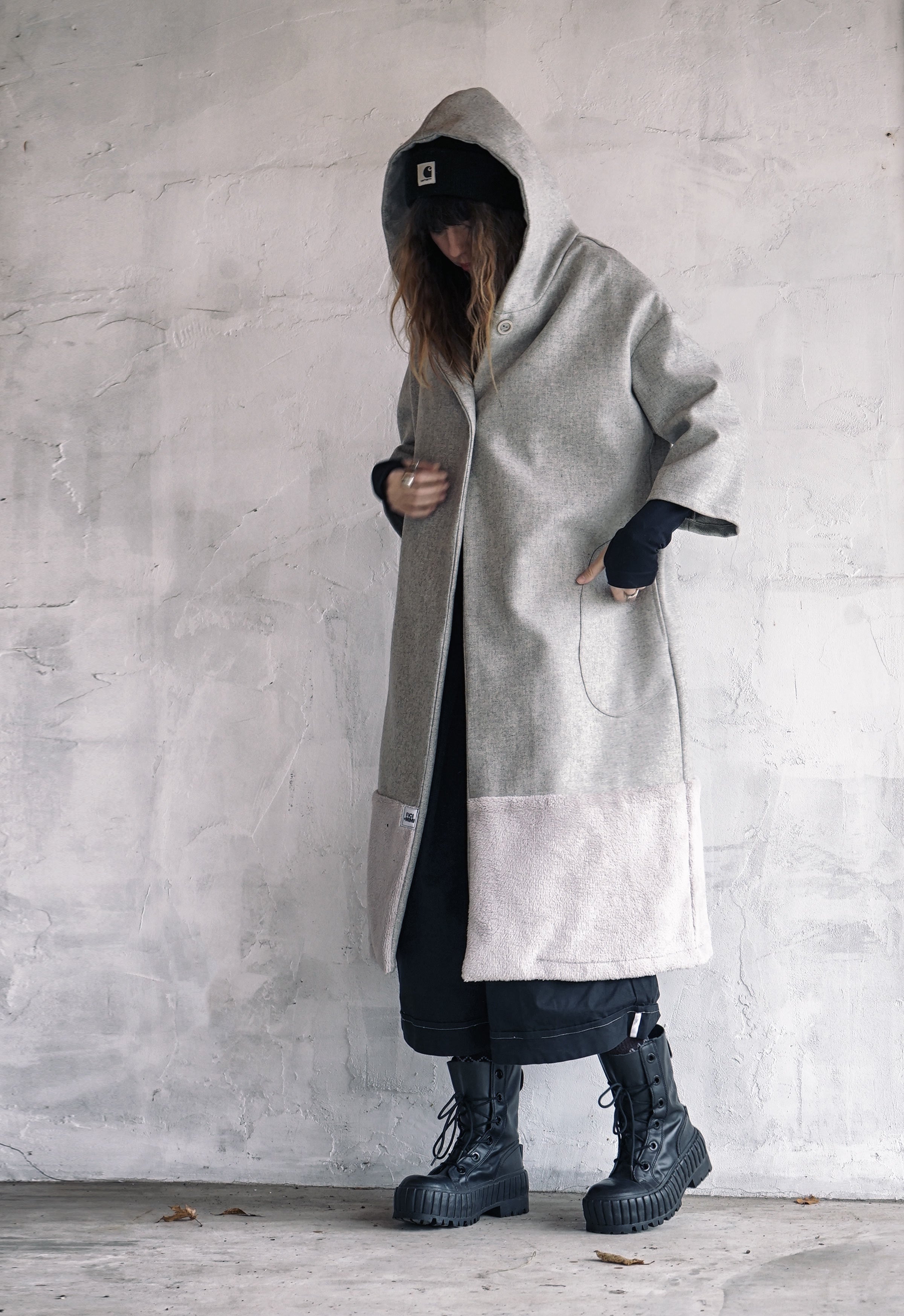 GRAINLINE WOOL TRENCH