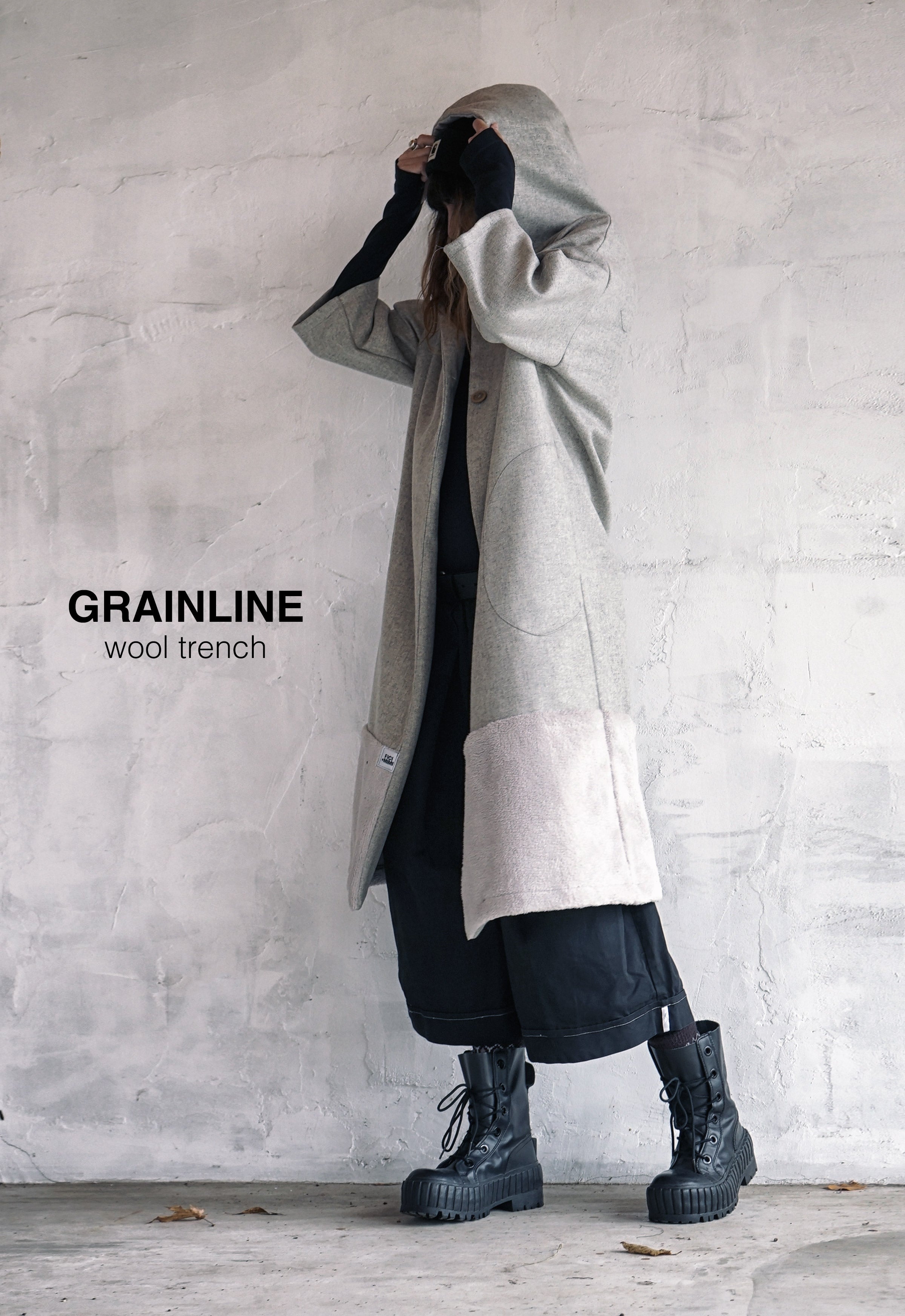 GRAINLINE WOOL TRENCH
