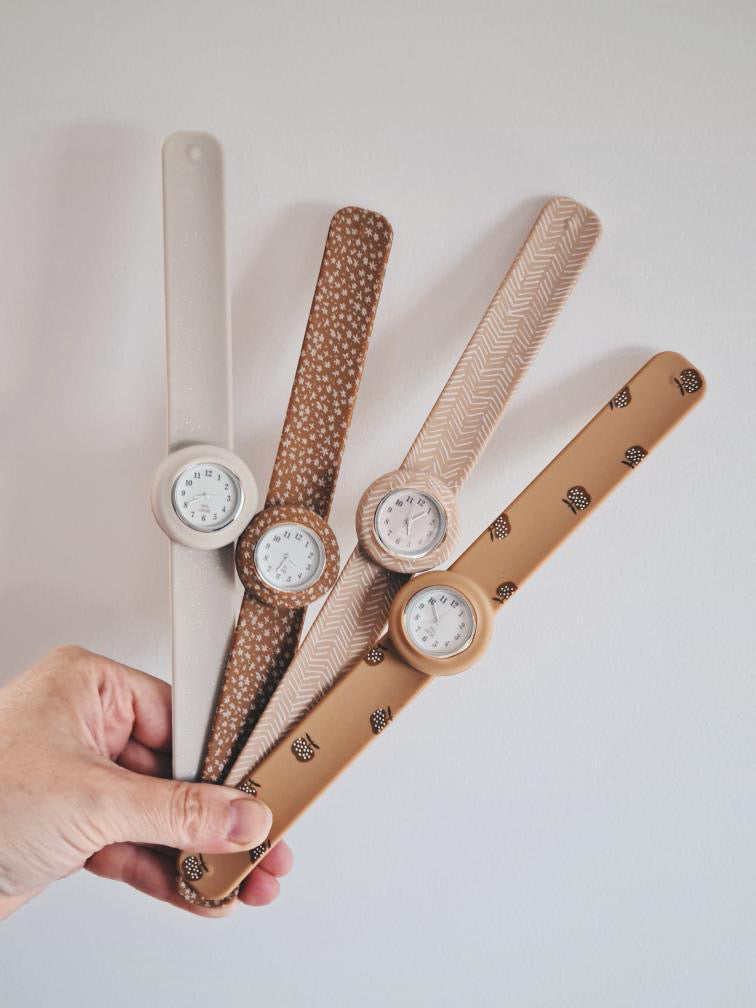 MRS ERTHA'S STRAPIES WATCH Vintage Squares