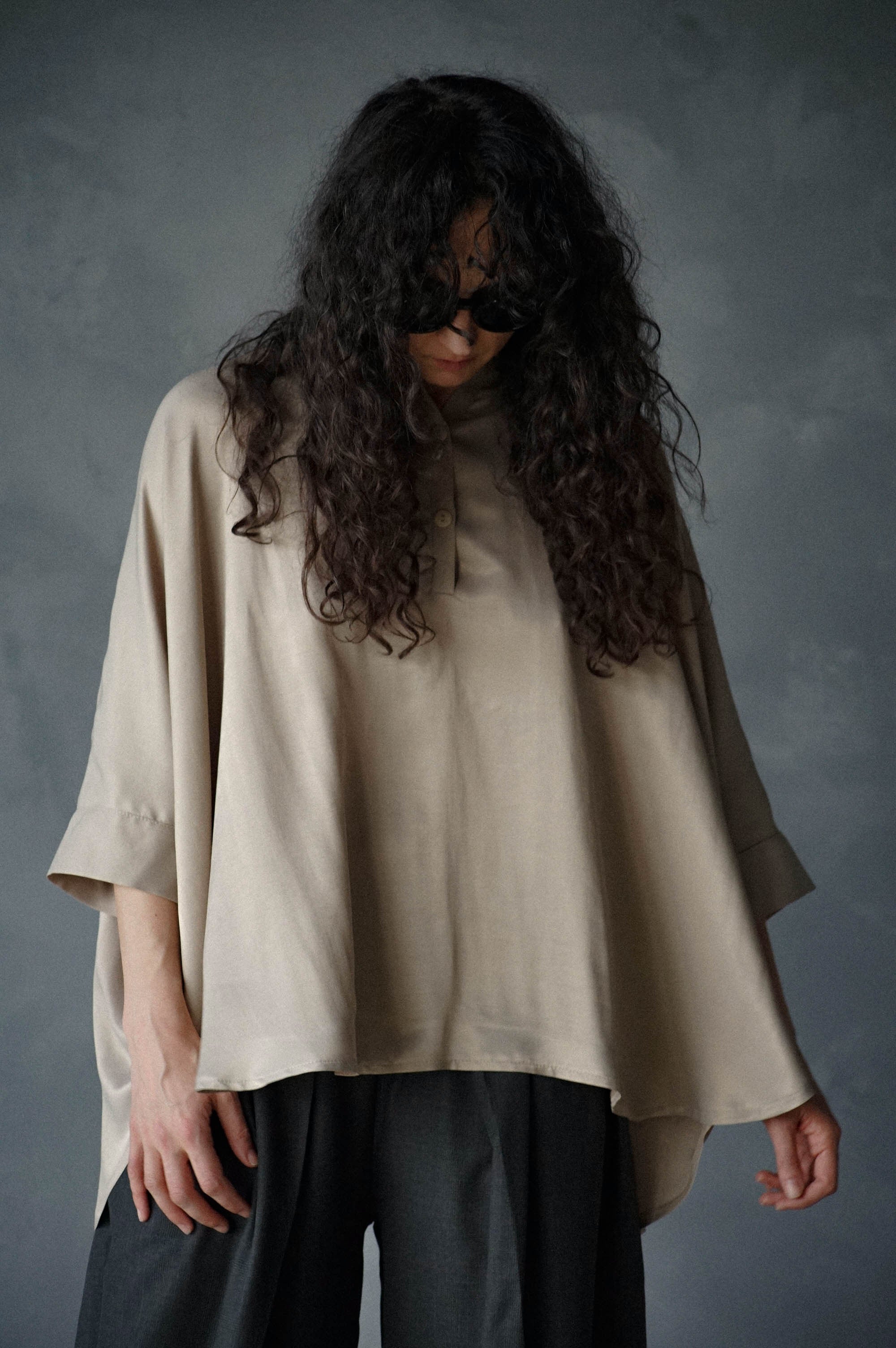 LAY WITH ME SILK SHIRT