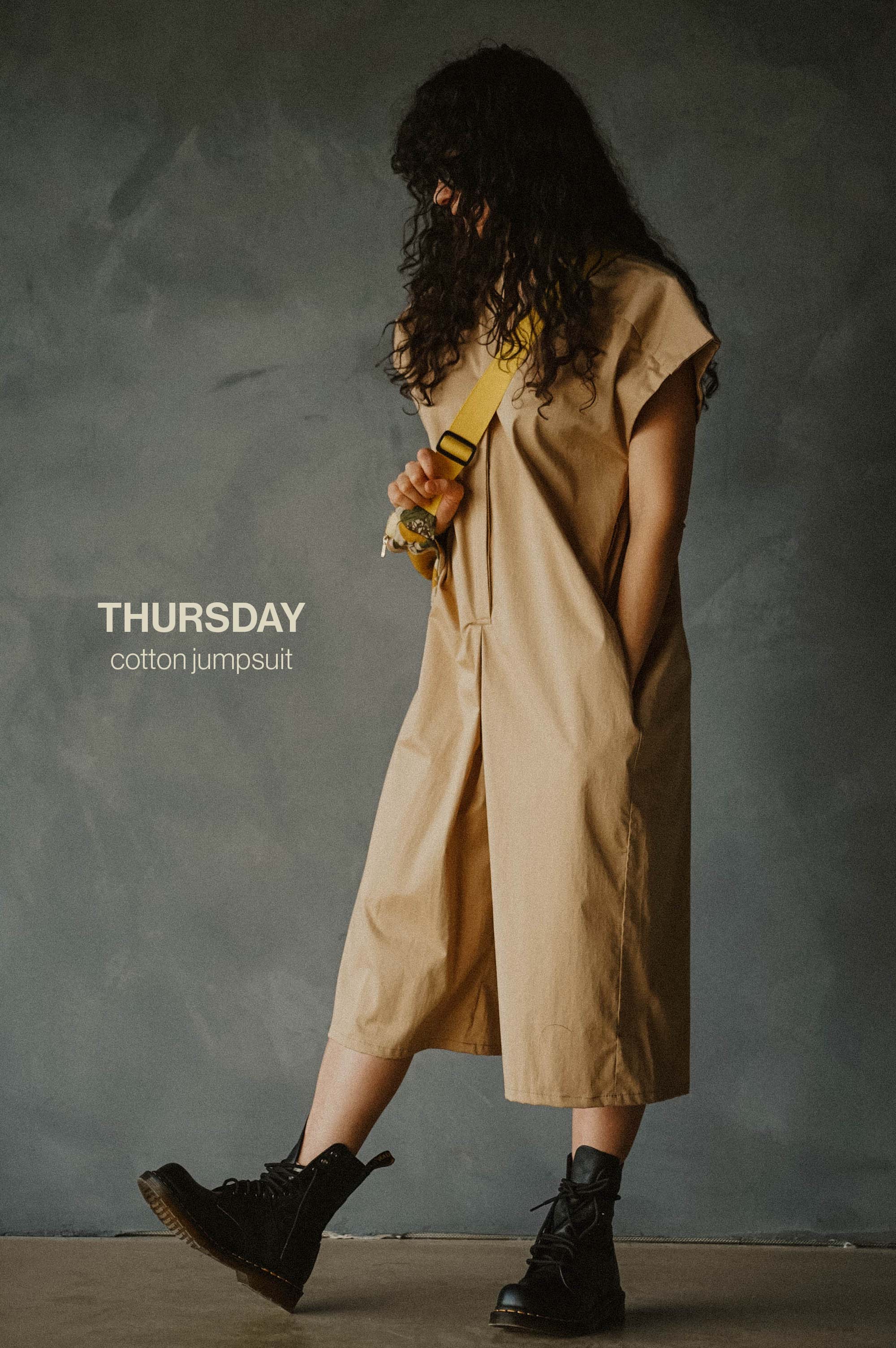 THURSDAY COTTON JUMPSUIT