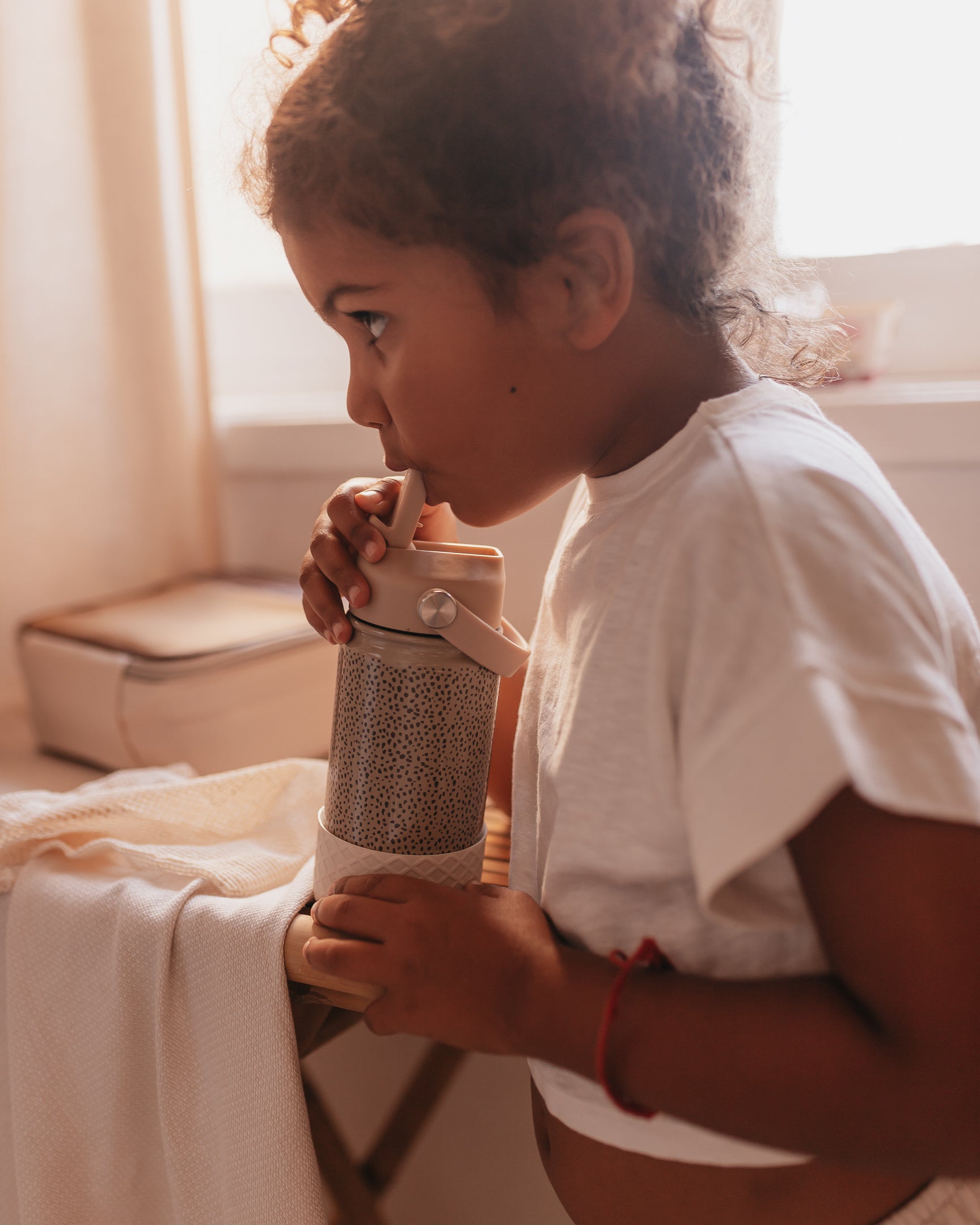 Water Bottle - Stainless steel - Animal Spots