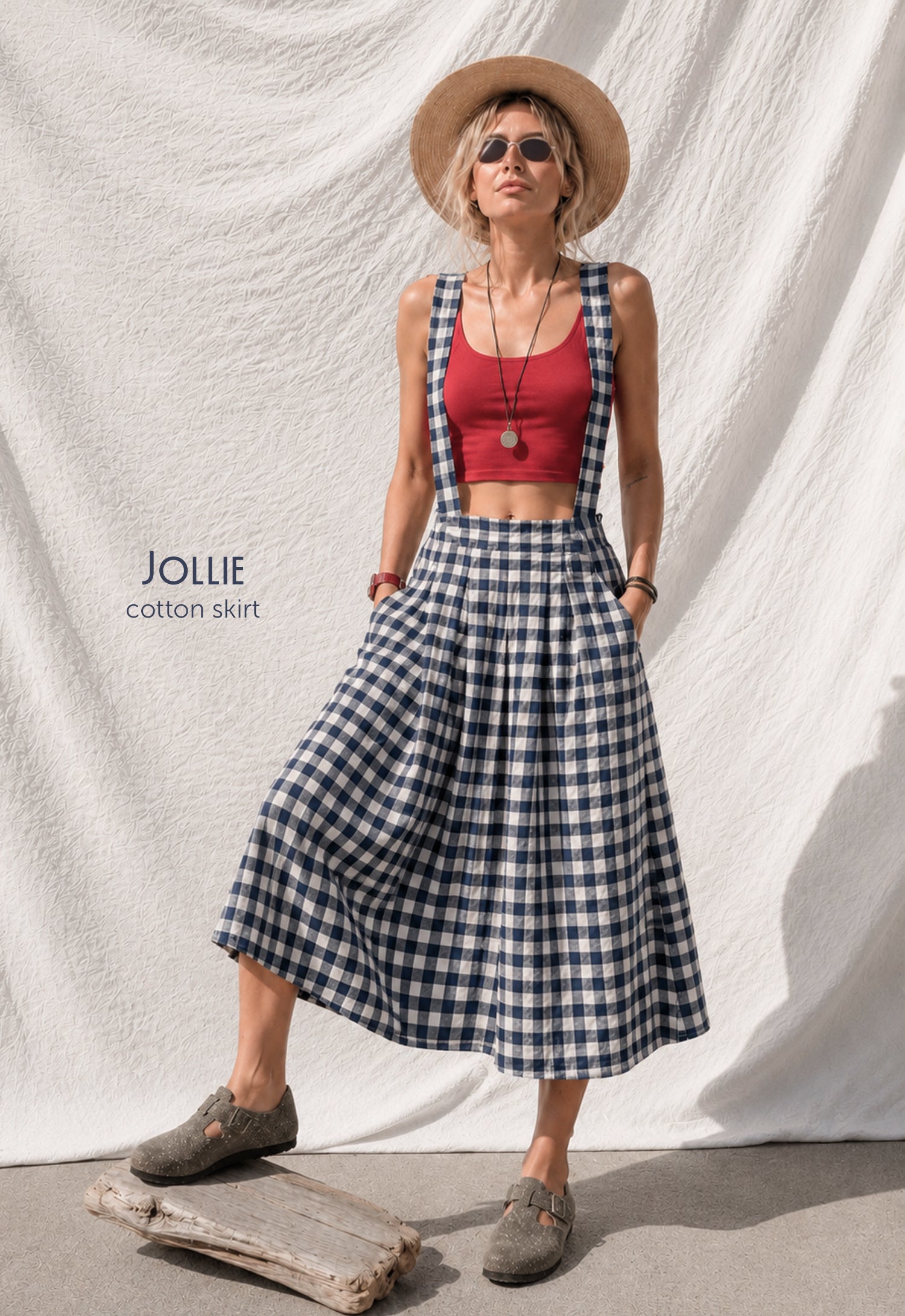 Jollie cotton skirt