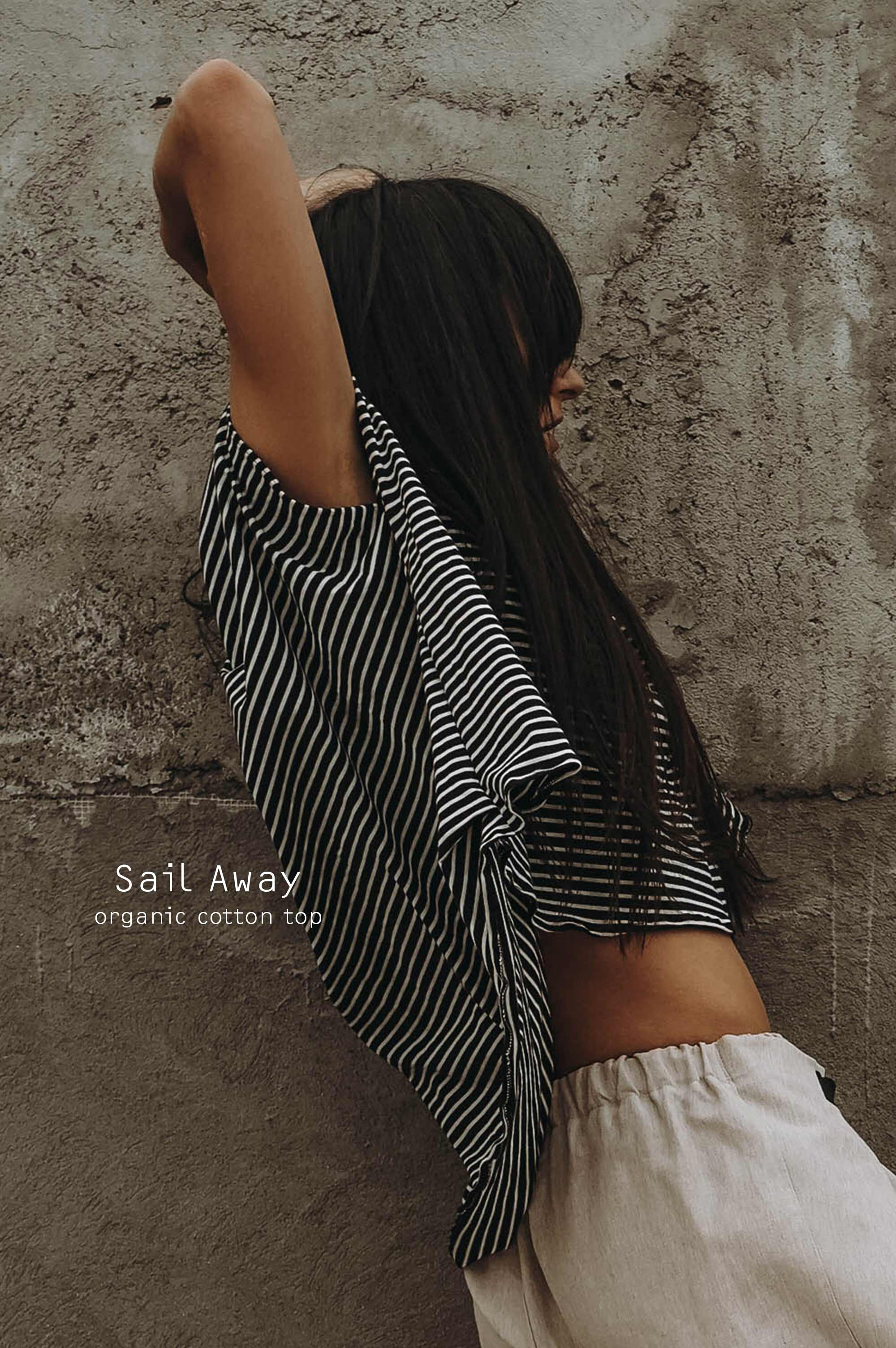 Sail Away Organic Cotton Top