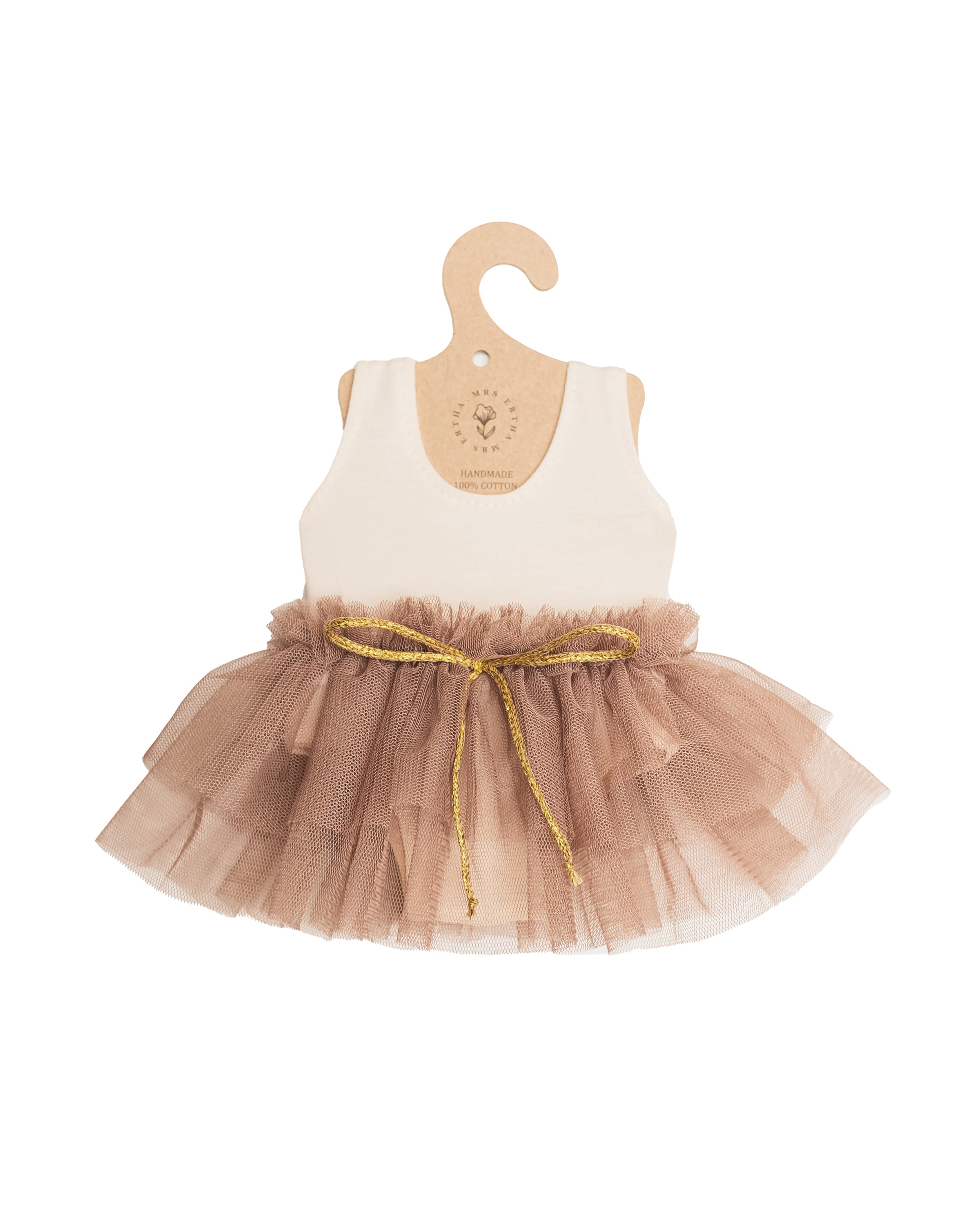 Loretas and Minikane Gordis Clothes - 34-36 cm - Taupe Ballet Set