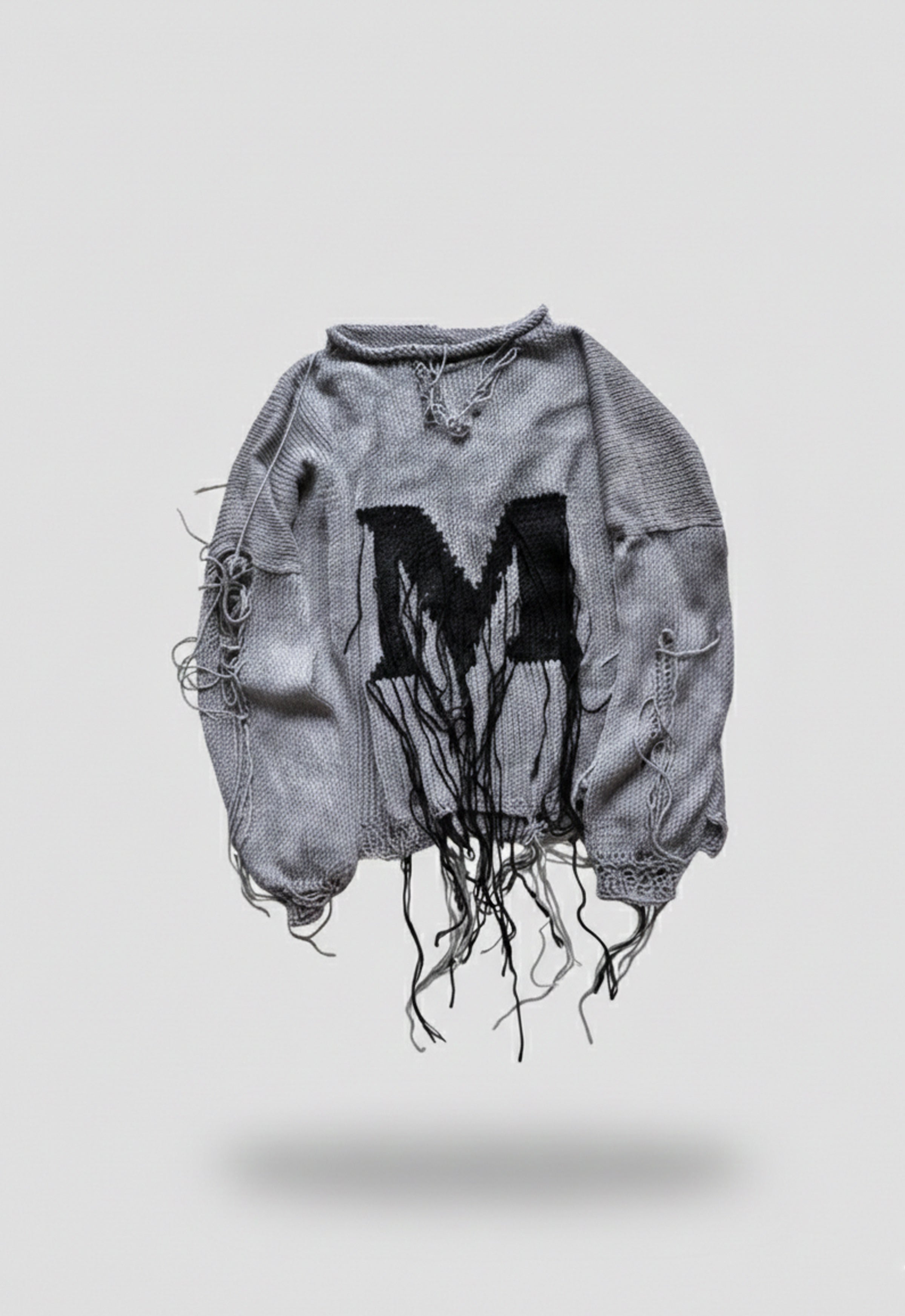 Inner Script Hand Knitted Top